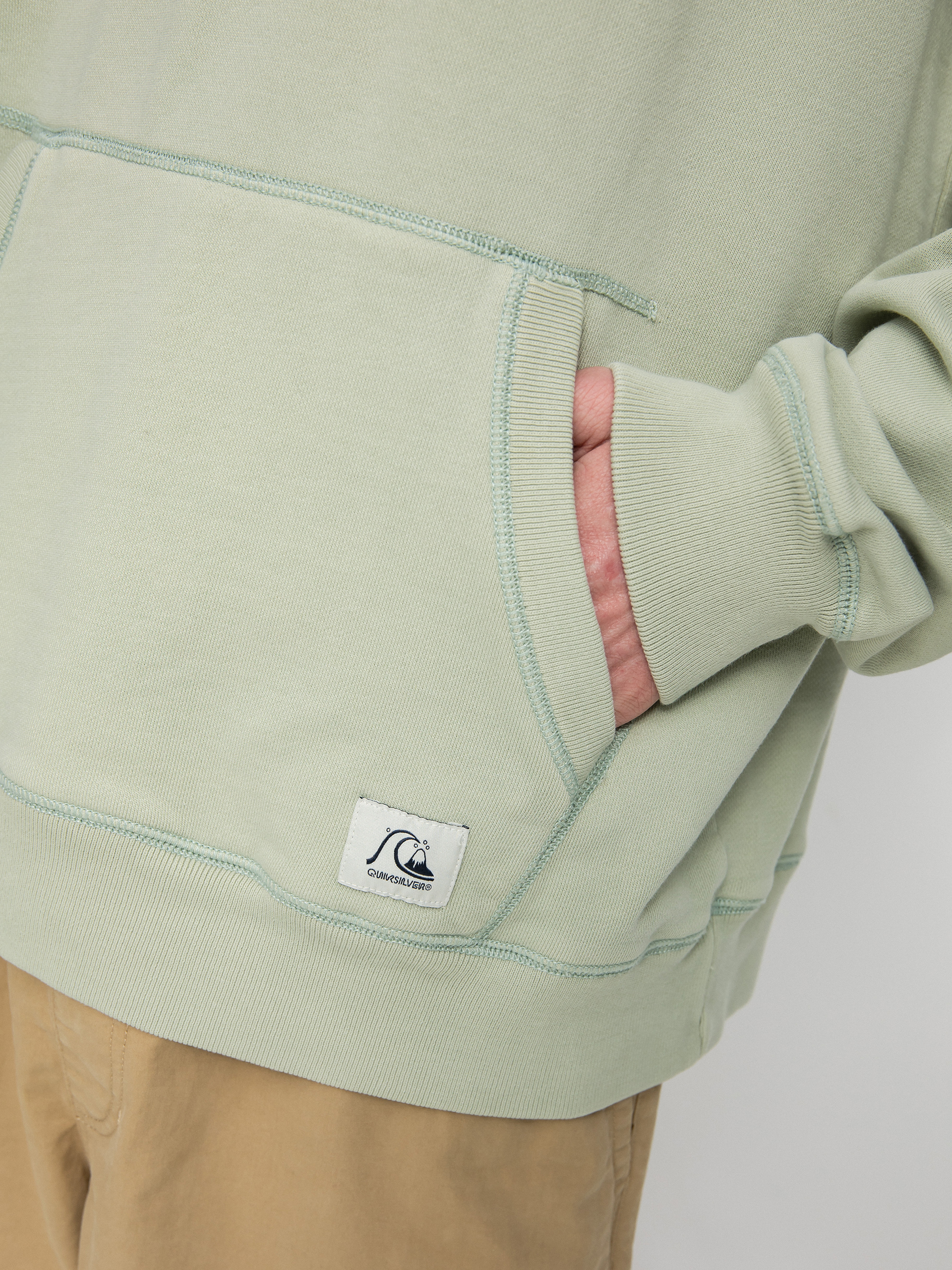 Quiksilver Trip Away HD Hoodie (green milieu)