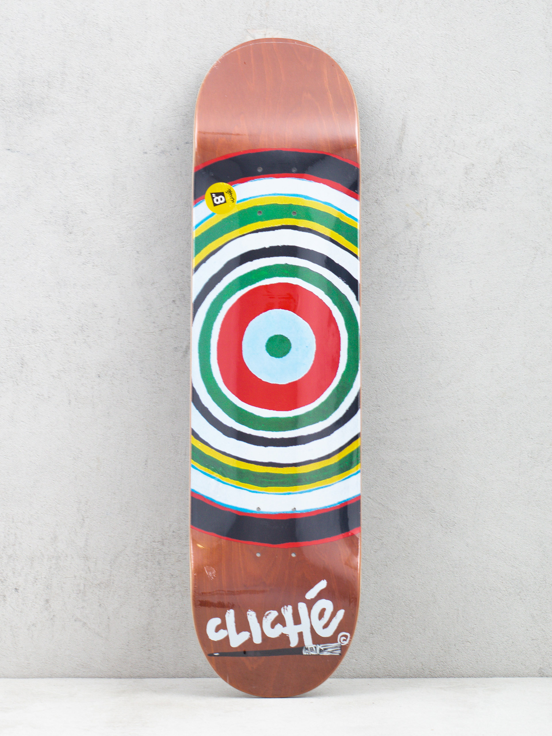 Cliche Painted Circle Rhm Deck (brown/multi)