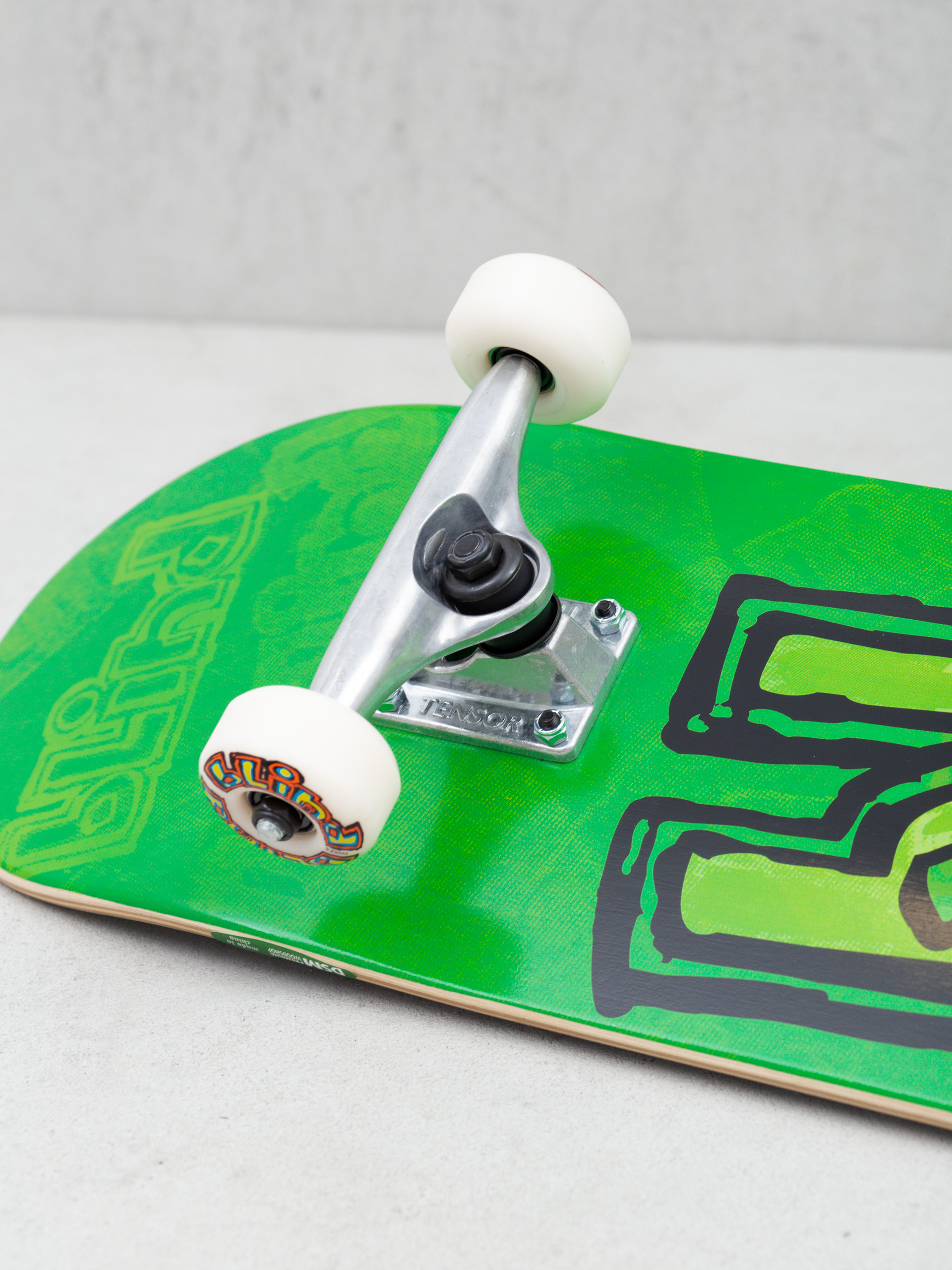 Blind Og Stacked Stamp Skateboard (green)