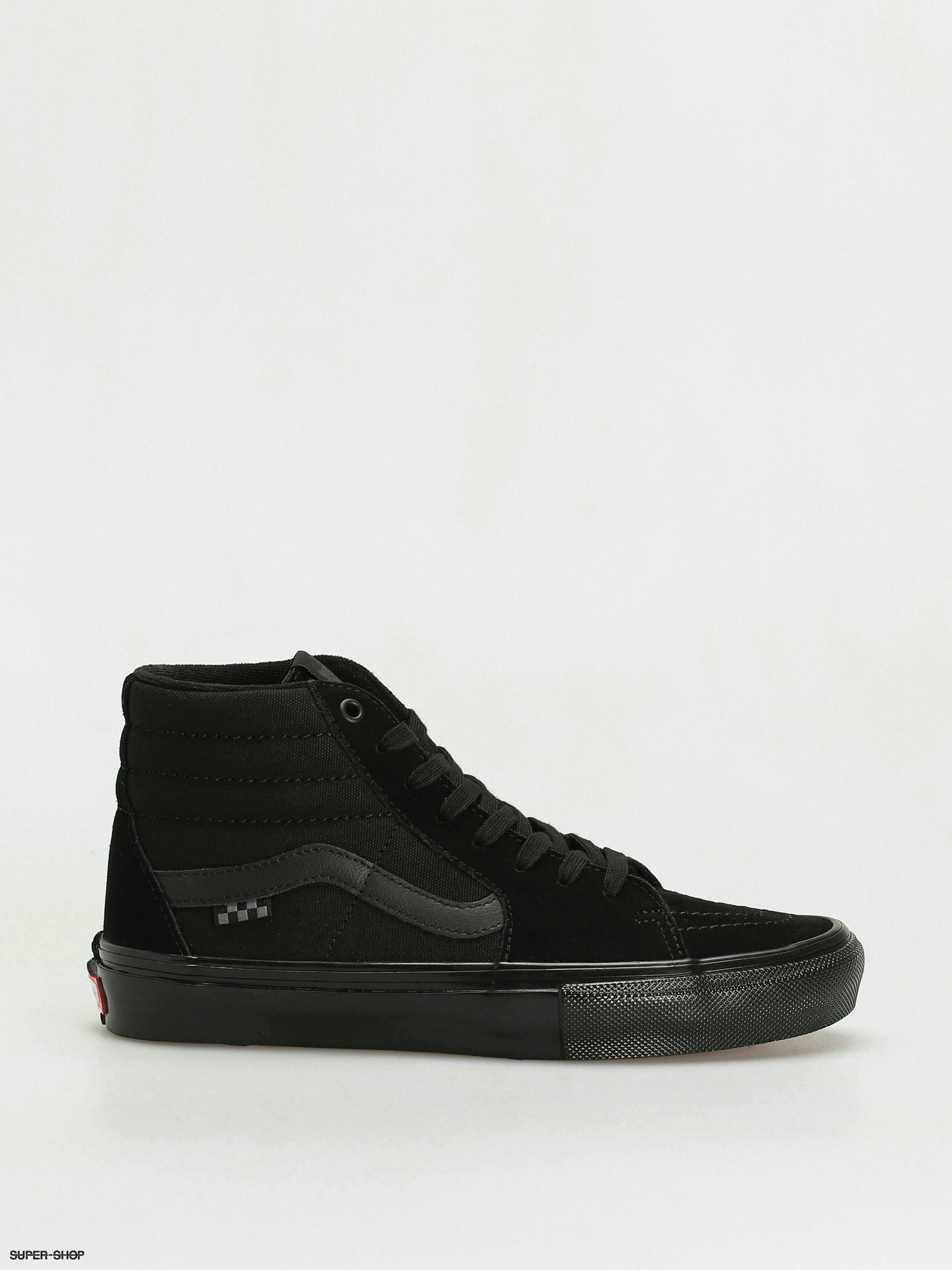 vans black boots