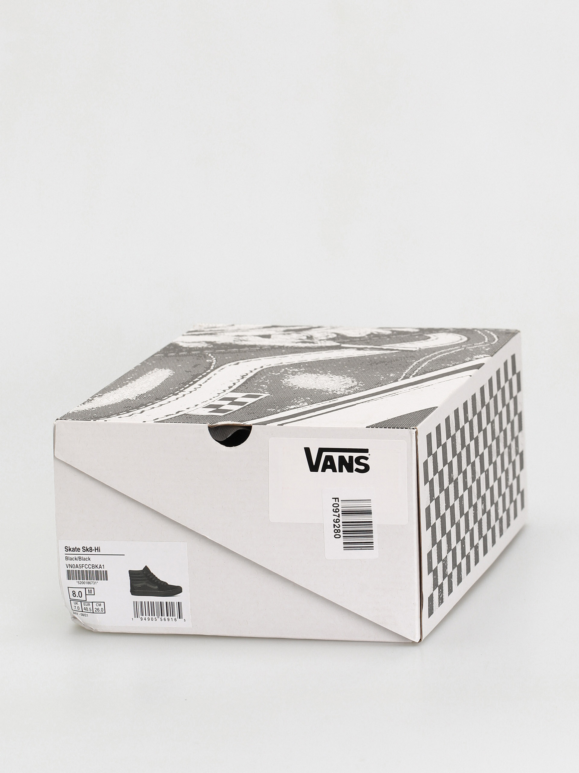 Vans Skate Sk8 Hi Shoes (black/black)