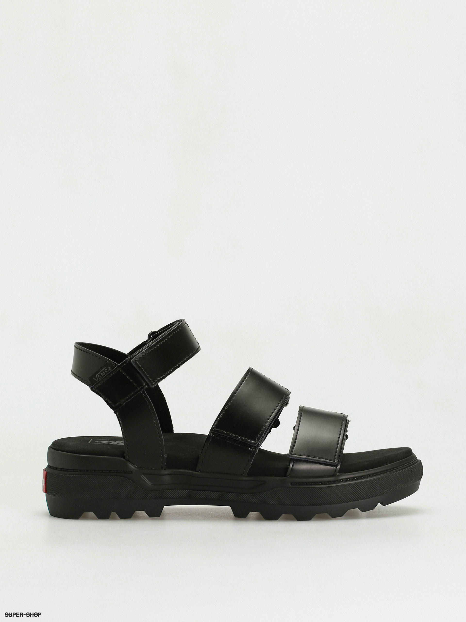 Vans hot sale leather sandals