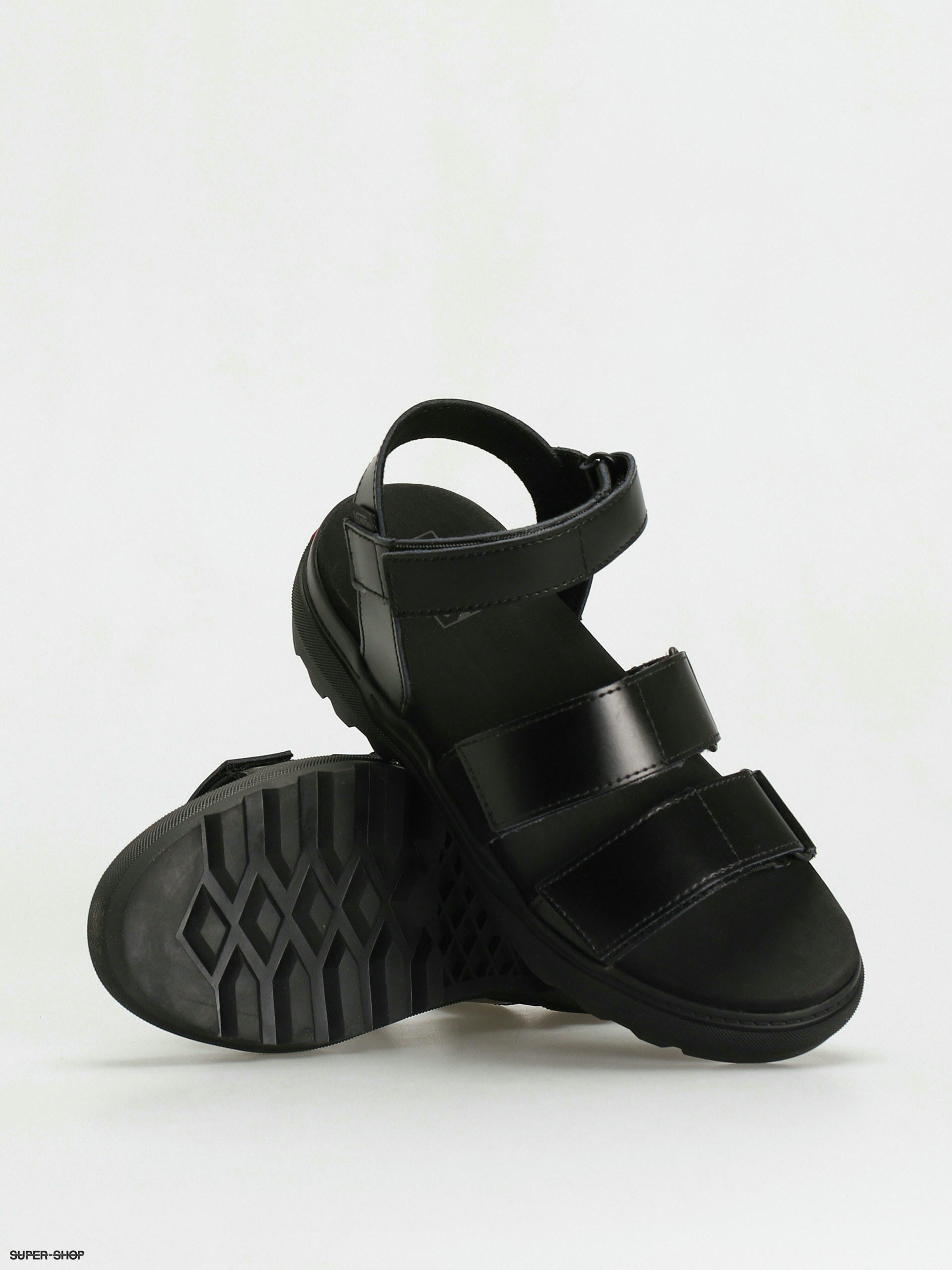 Black vans sale sandals