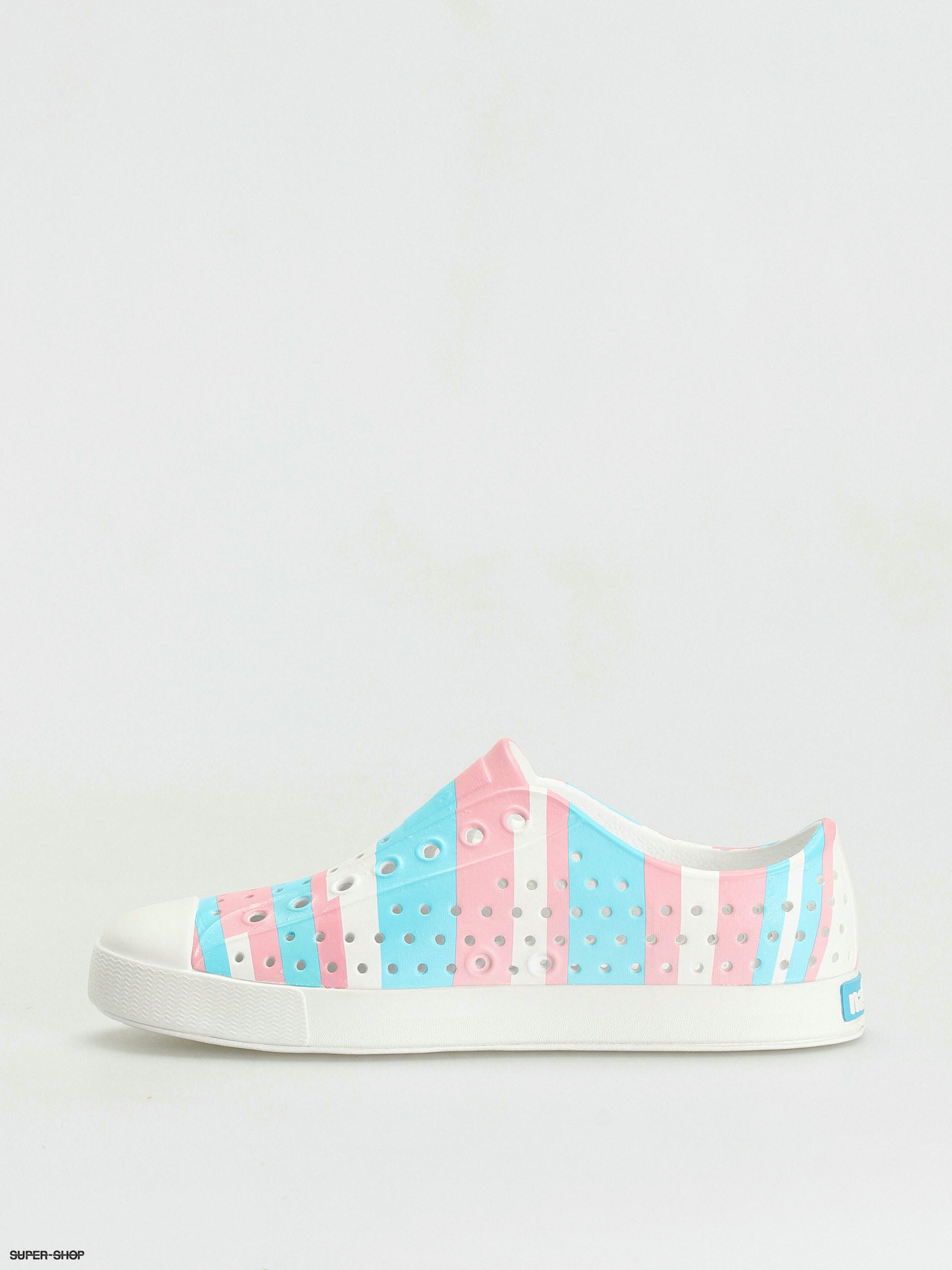 Native Jefferson Print Shoes (shell white/shell white/pastel multi