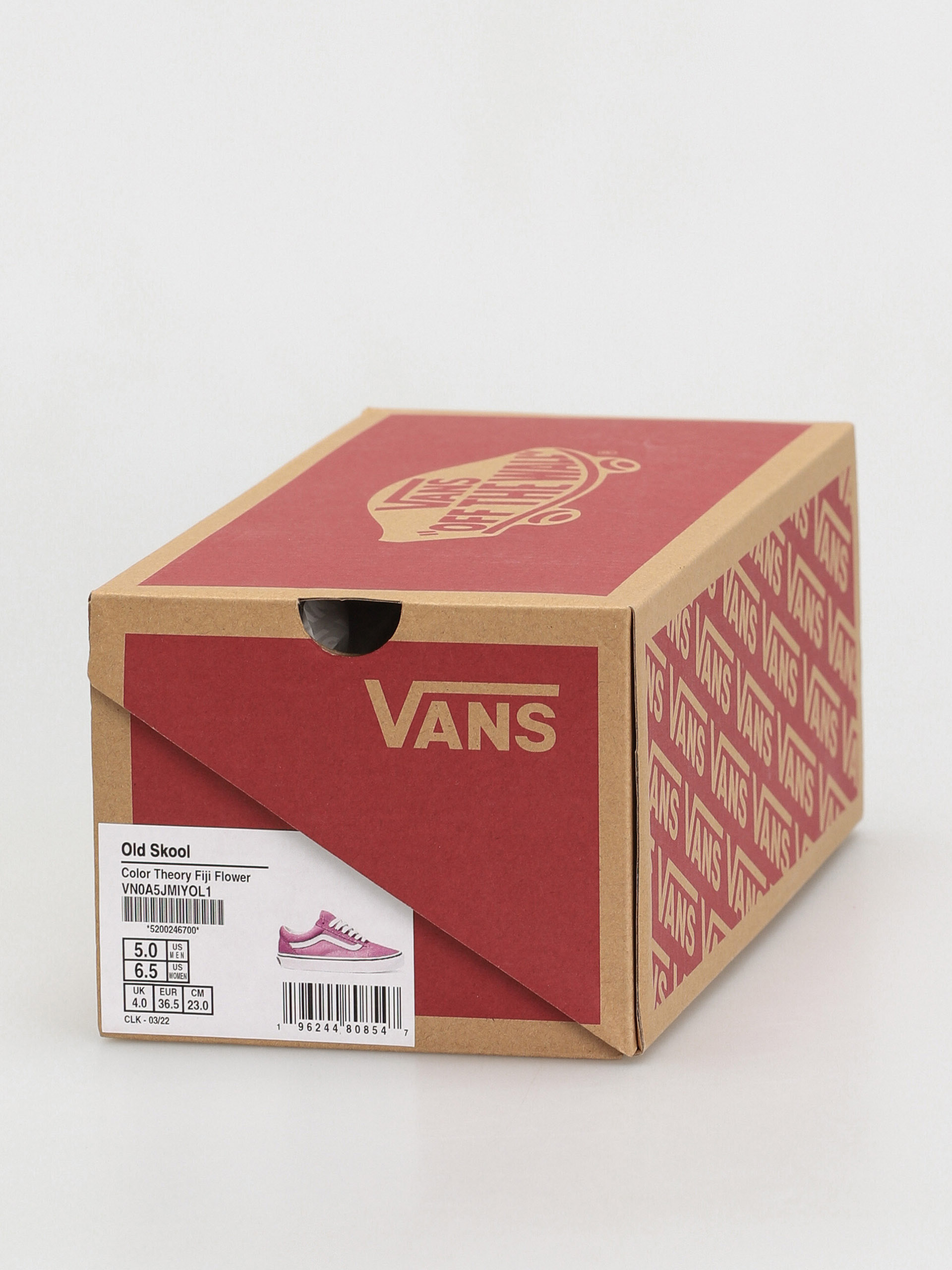 Vans Old Skool Shoes (color theory fiji flower)