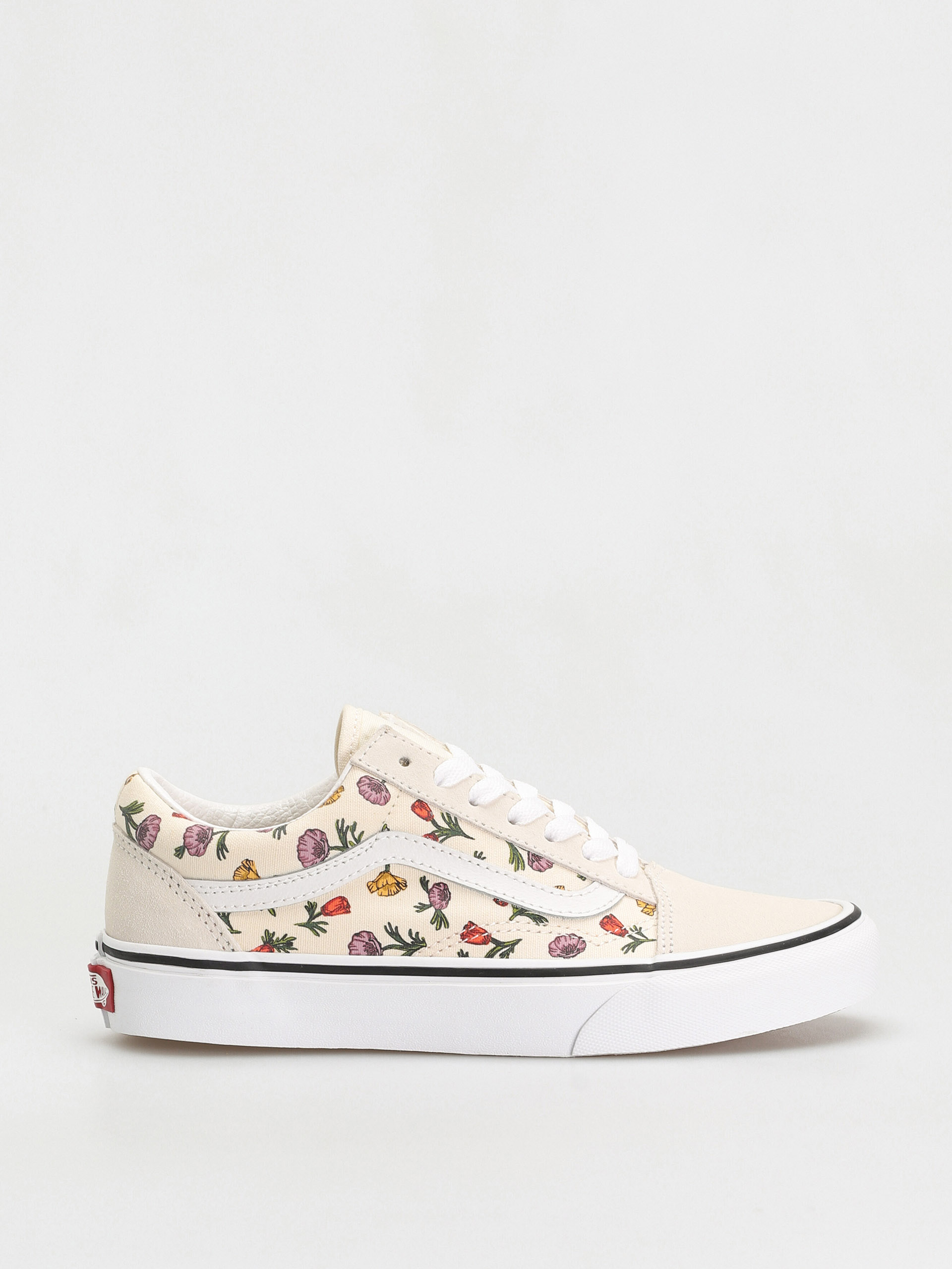 Vans Old Skool Shoes (poppy floral cream)