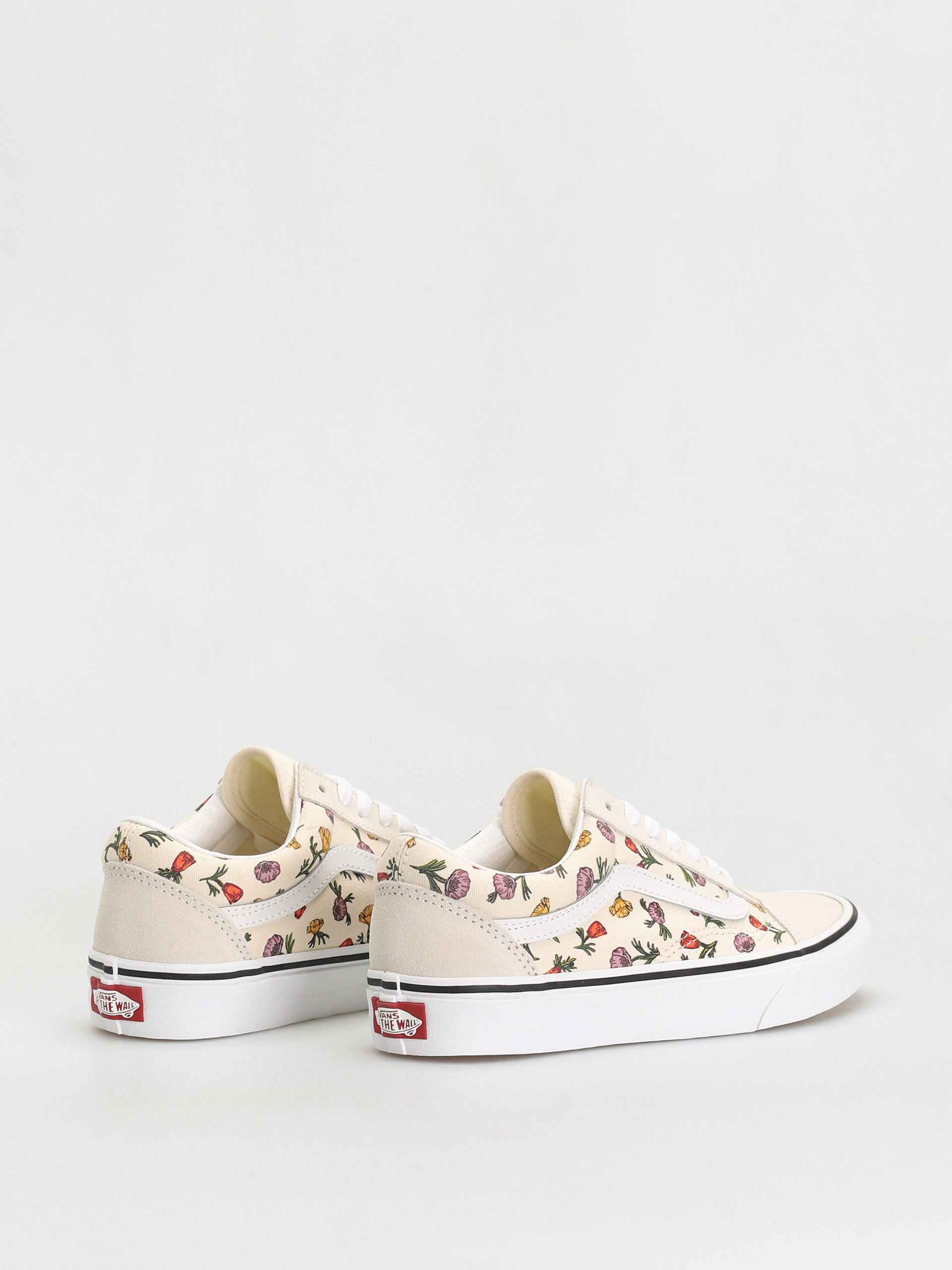 Vans Old Skool Shoes (poppy floral cream)