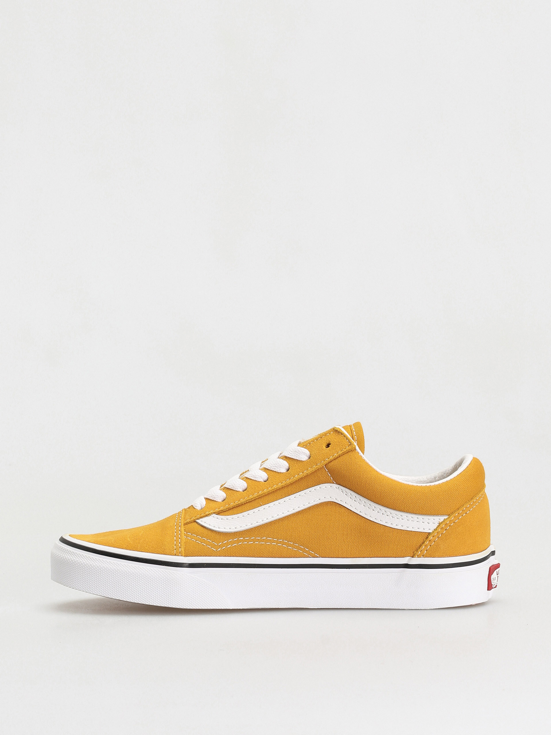 Vans Old Skool Shoes (color theory golden yellow)