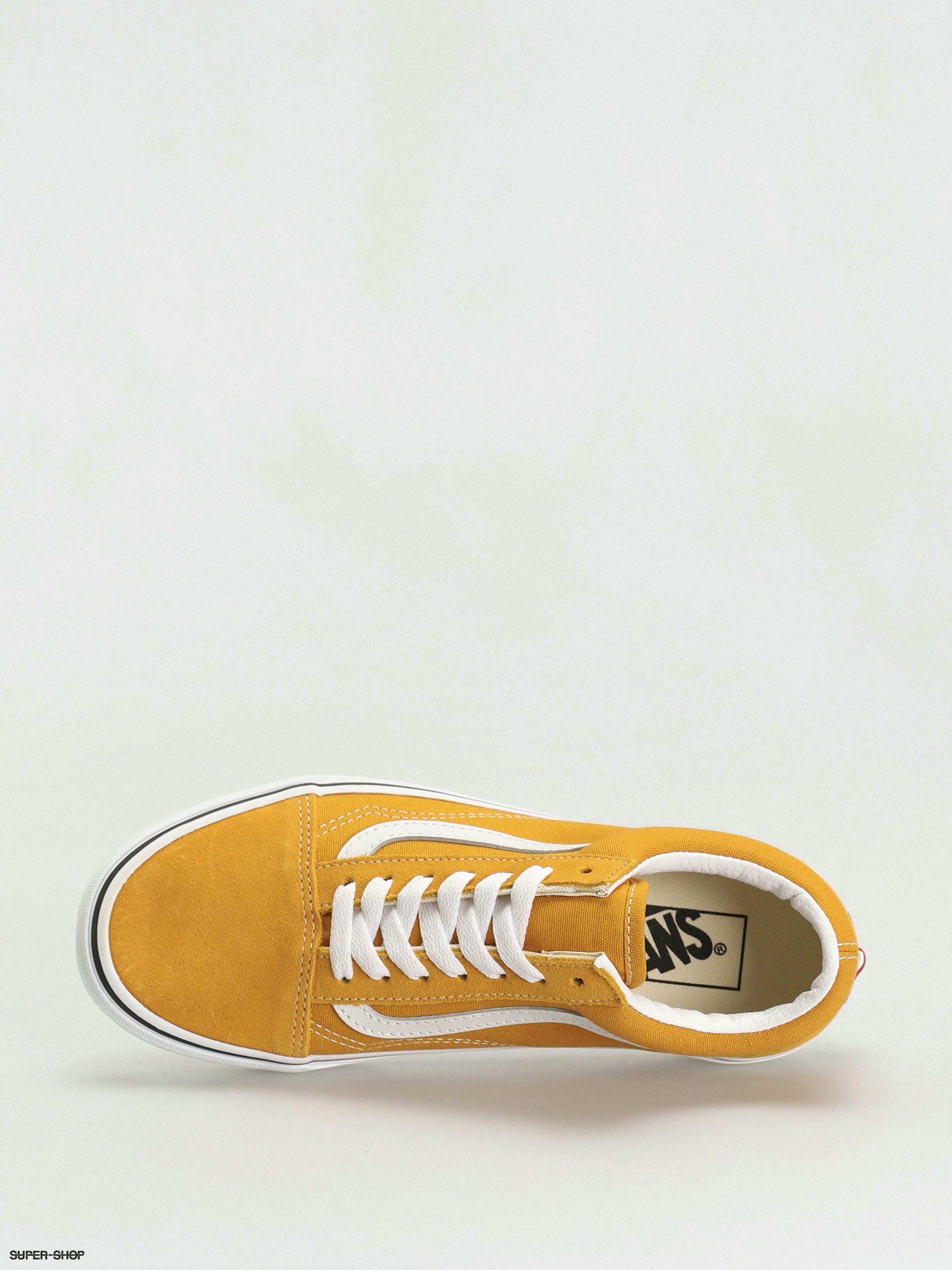 Mustard yellow low top vans hotsell