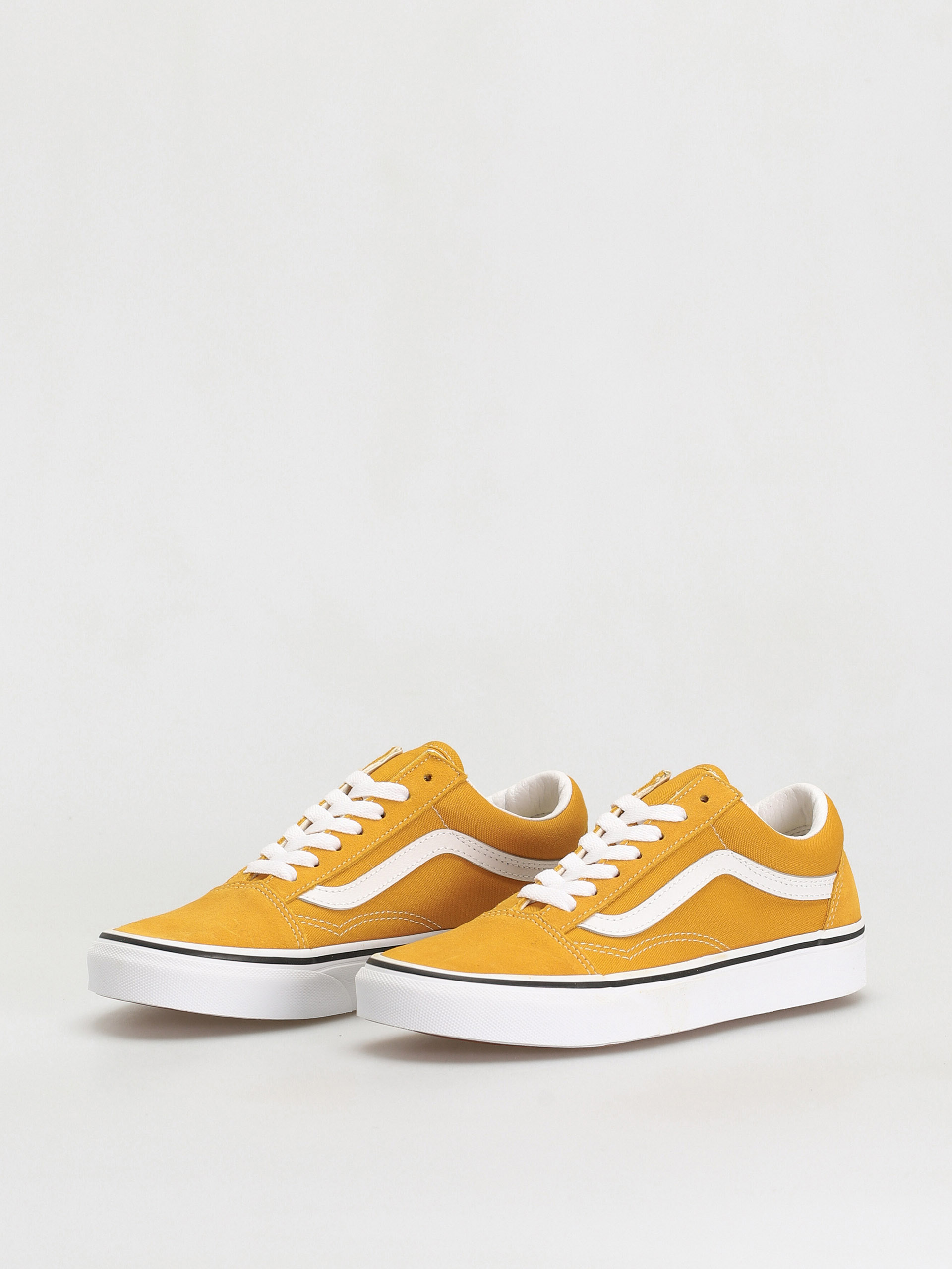 Vans Old Skool Shoes (color theory golden yellow)