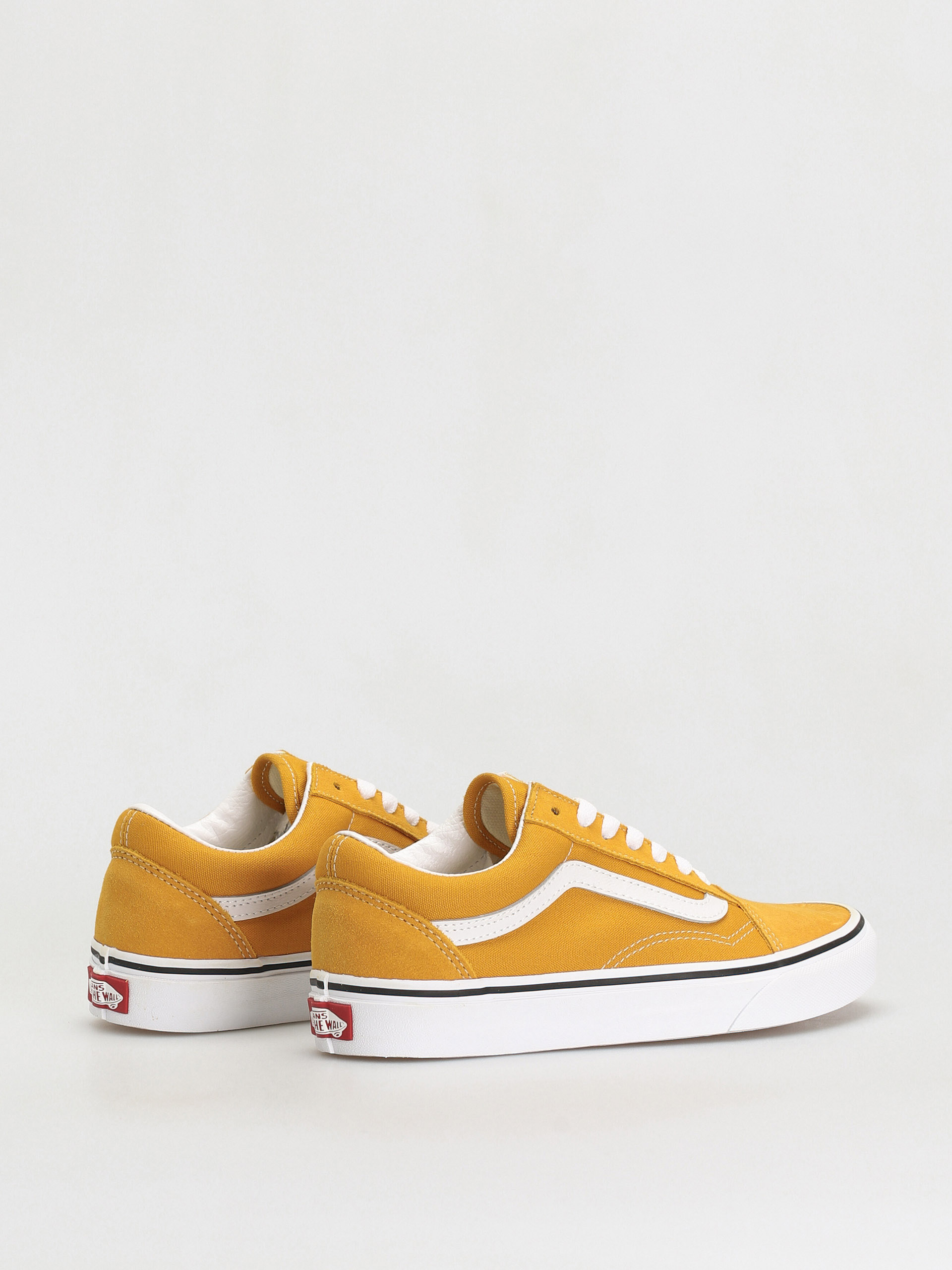 Vans Old Skool Shoes (color theory golden yellow)