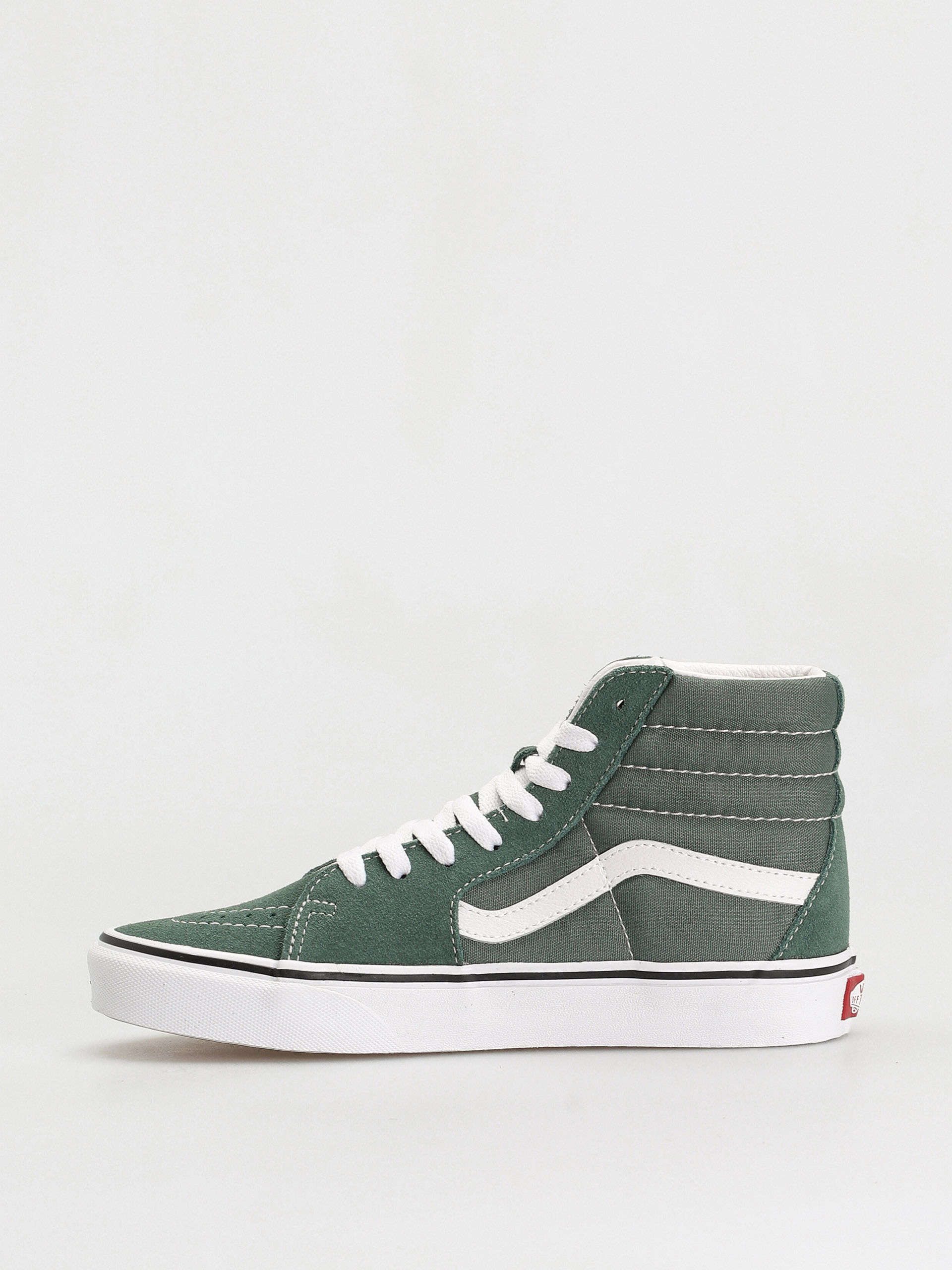 Vans Sk8 Hi Shoes (color theory duck green)