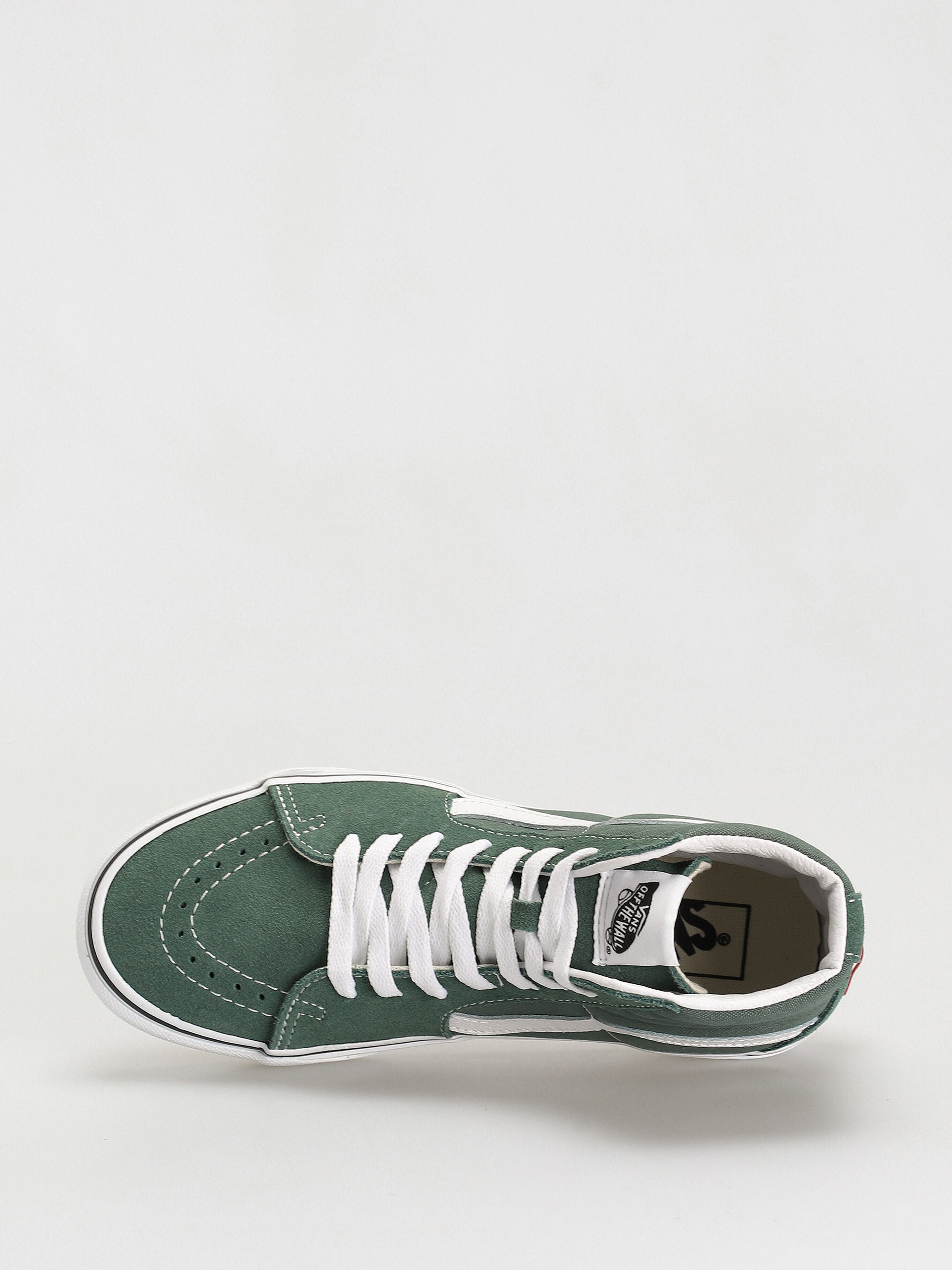 Vans Sk8 Hi Shoes (color theory duck green)