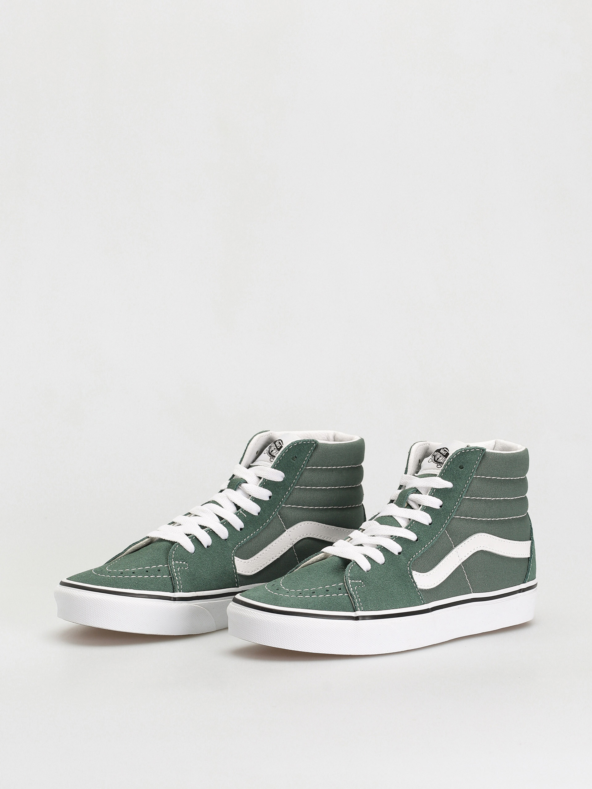 Vans Sk8 Hi Shoes (color theory duck green)