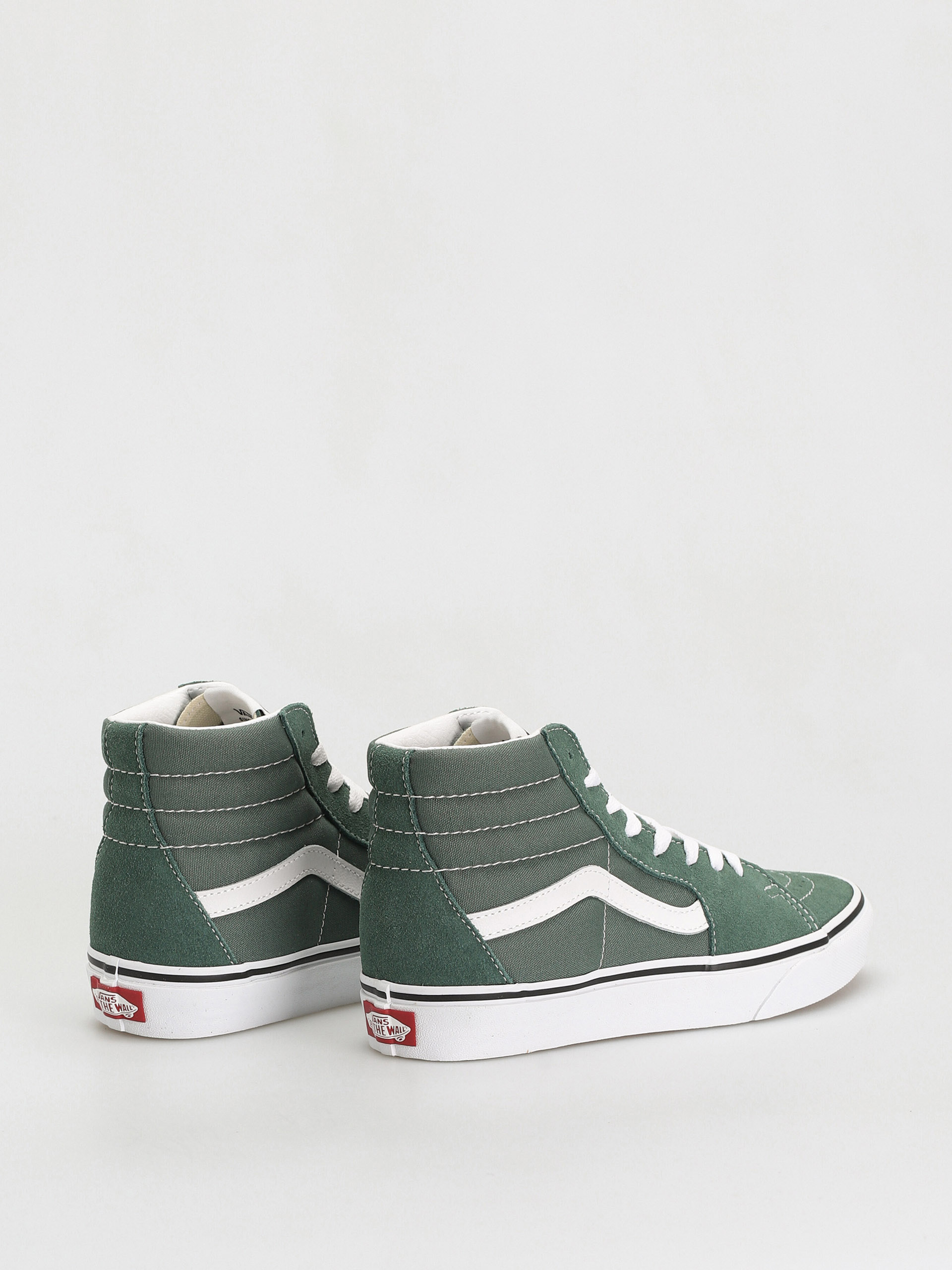 Vans Sk8 Hi Shoes (color theory duck green)