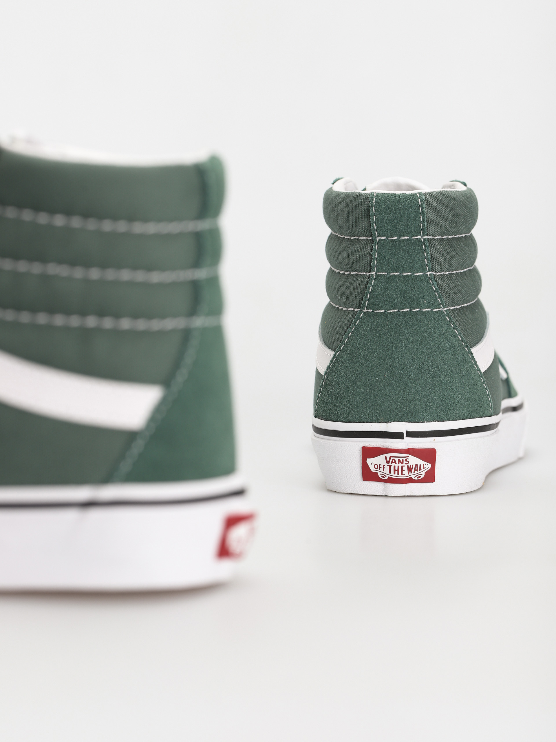 Vans Sk8 Hi Shoes (color theory duck green)