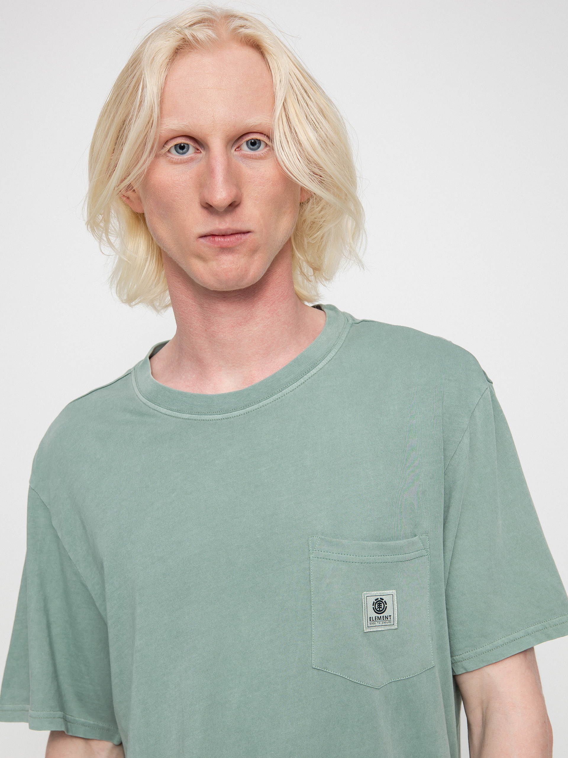 Element Basic Pocket Label T-shirt (chinois green)