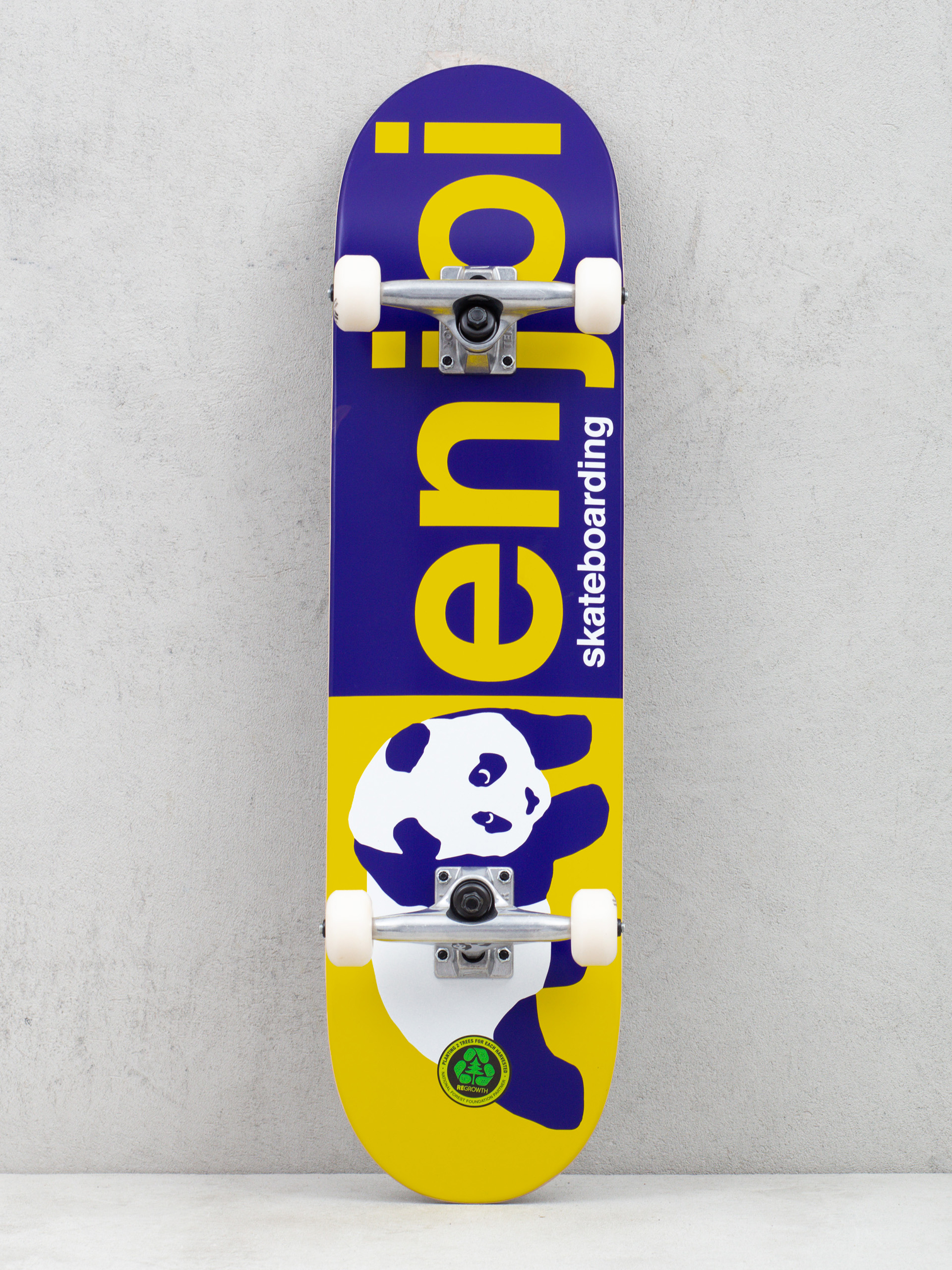 Enjoi Half And Half Skateboard (purple)