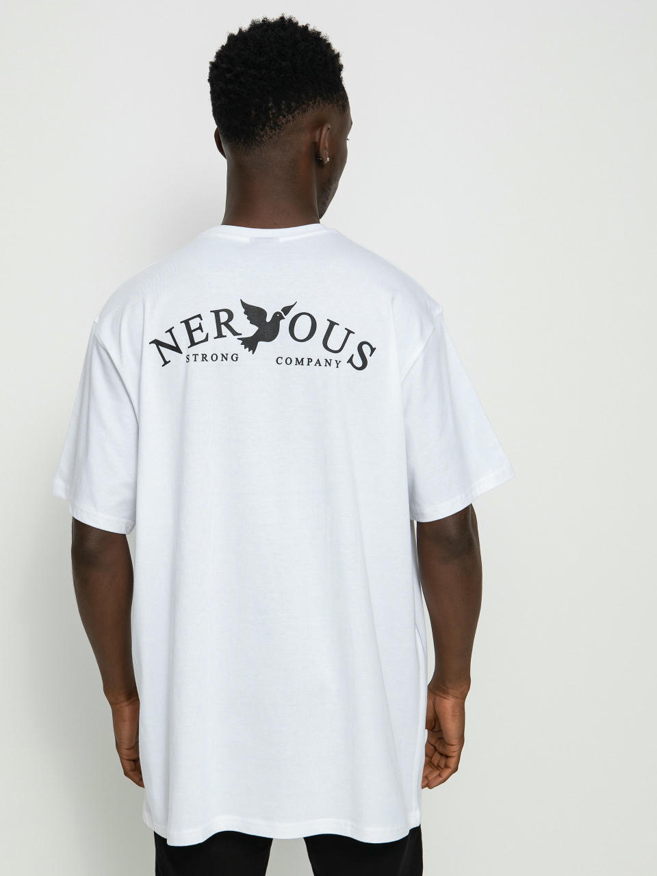 Nervous Classic Arc T-shirt (white)