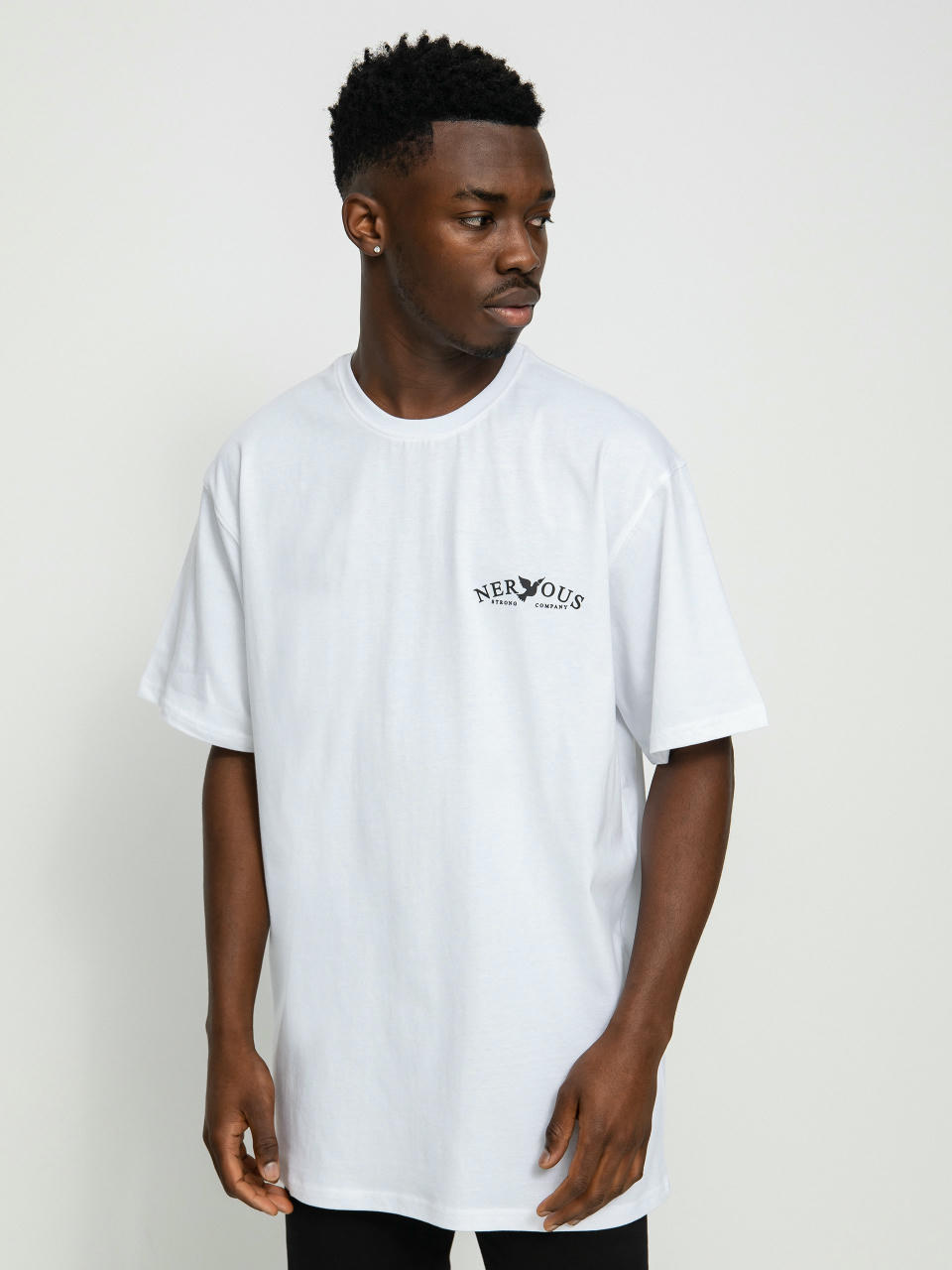 Nervous Classic Arc T-Shirt (white)