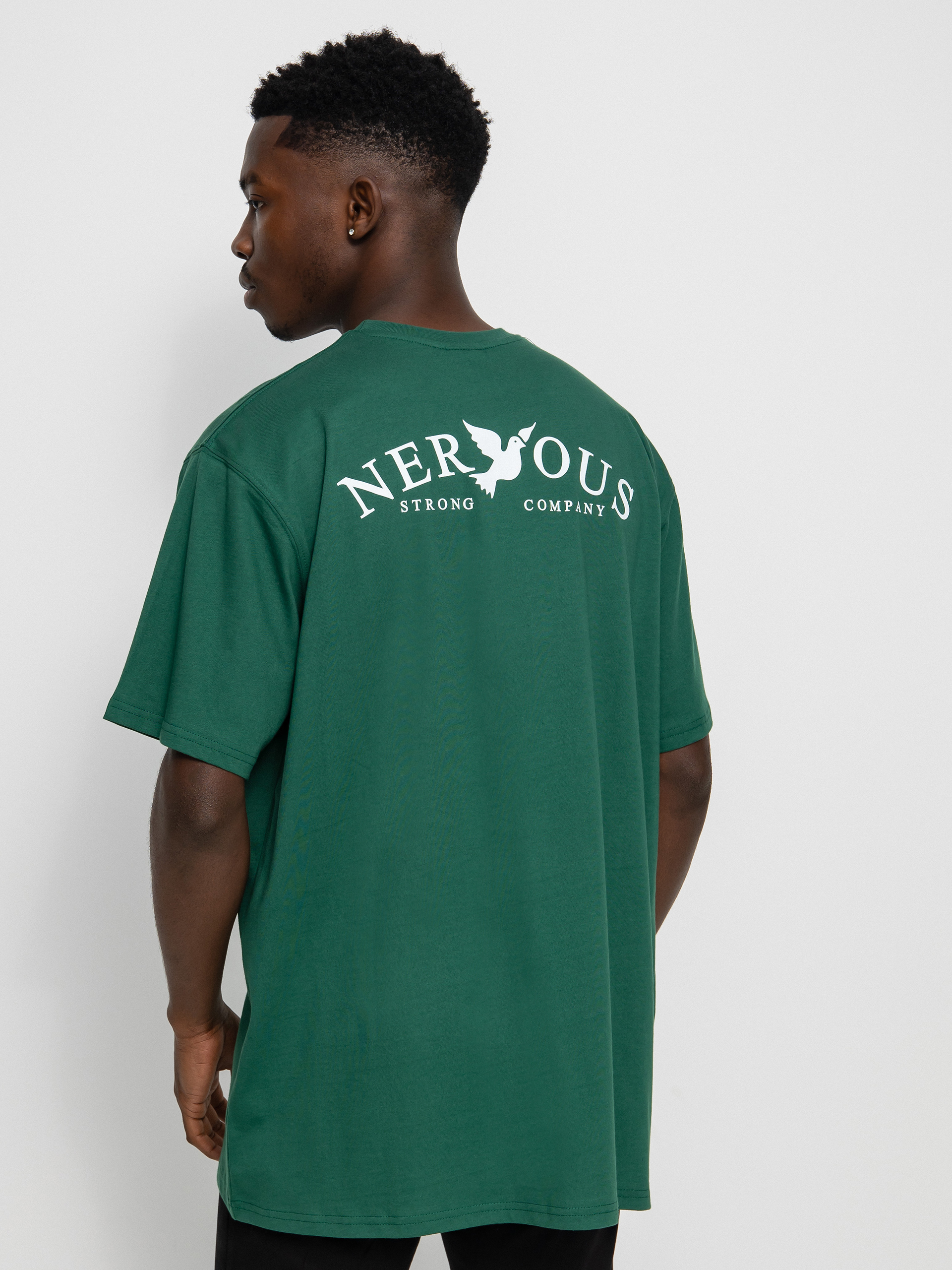 Nervous Classic Arc T-shirt (green)