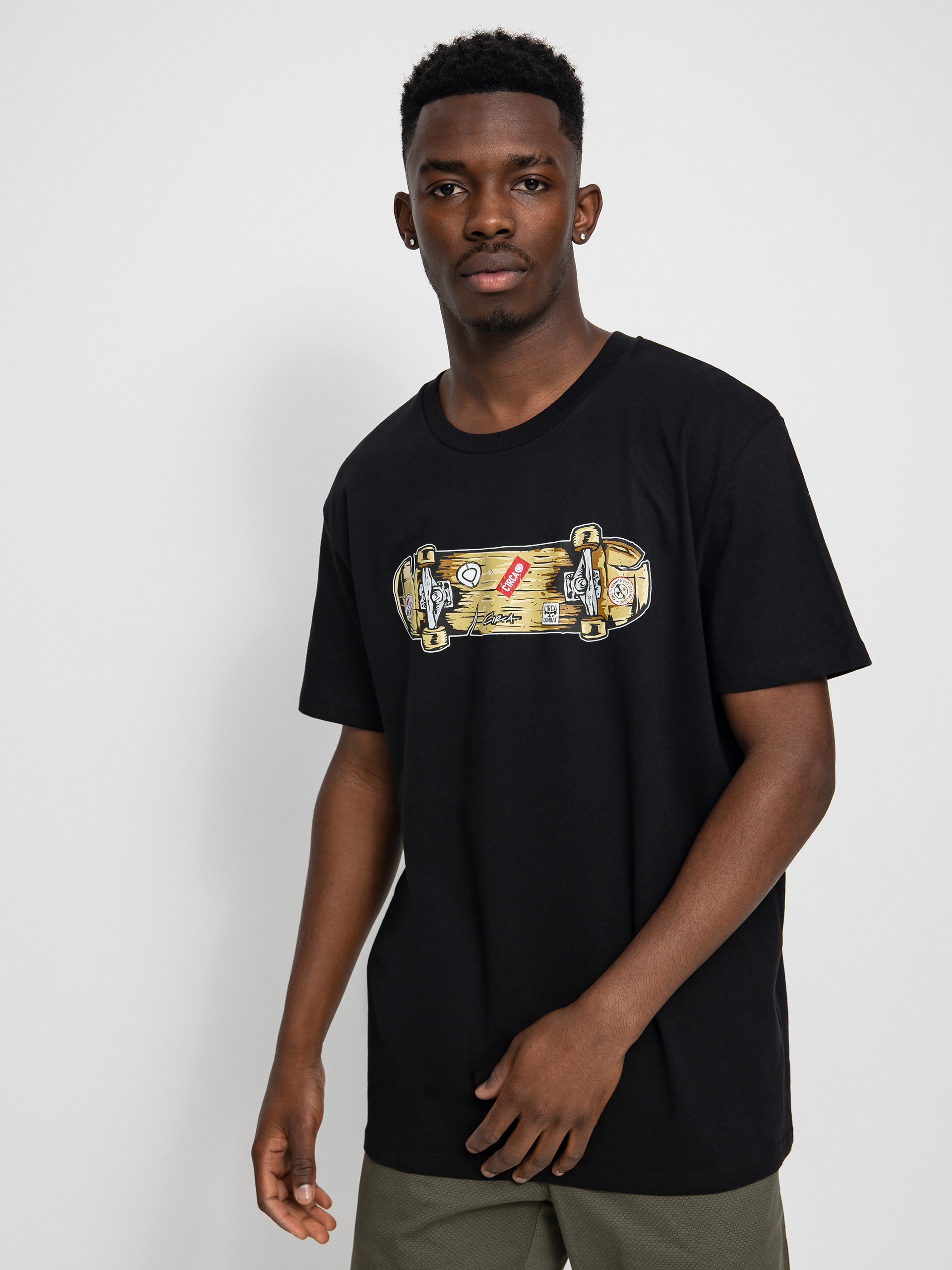 Circa Skateboard T shirt black Circa Skateboard T shirt black
