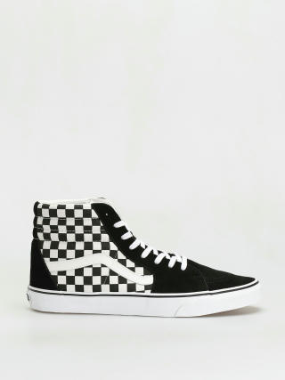 Vans Sk8 Hi Shoes (checkerboard blk/tr wht)