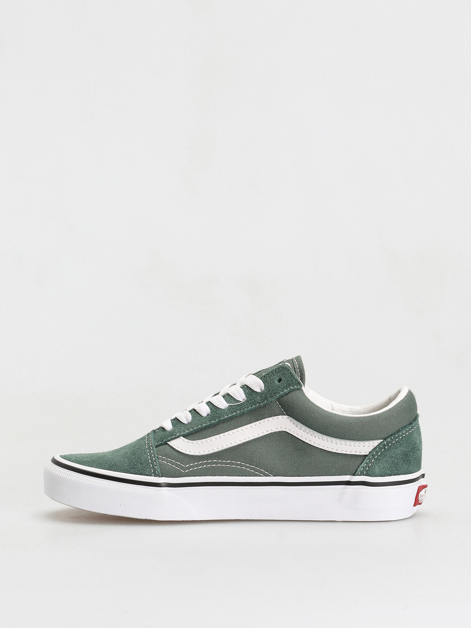 Vans Old Skool Shoes (color theory duck green)