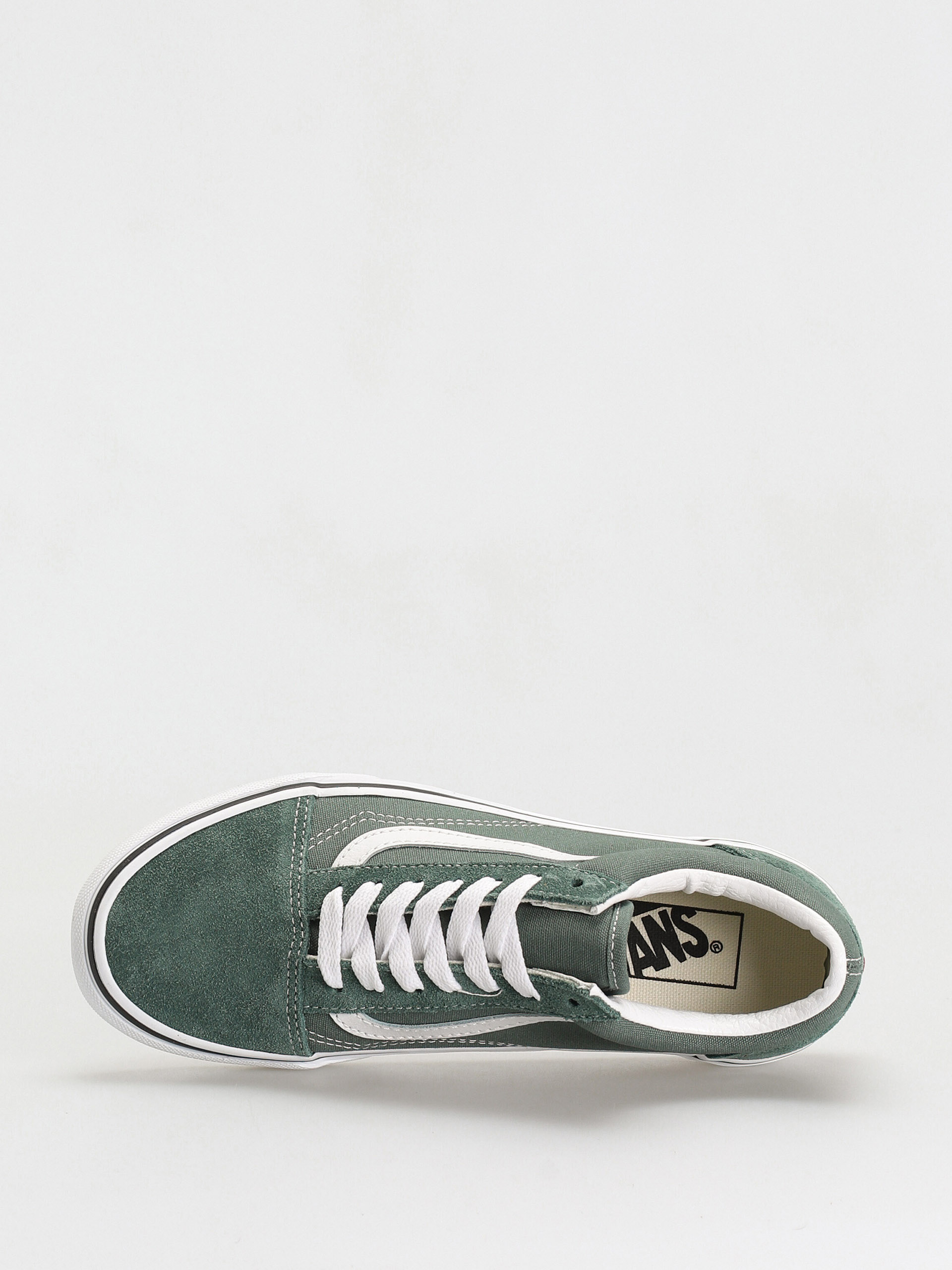 Vans Old Skool Shoes (color theory duck green)