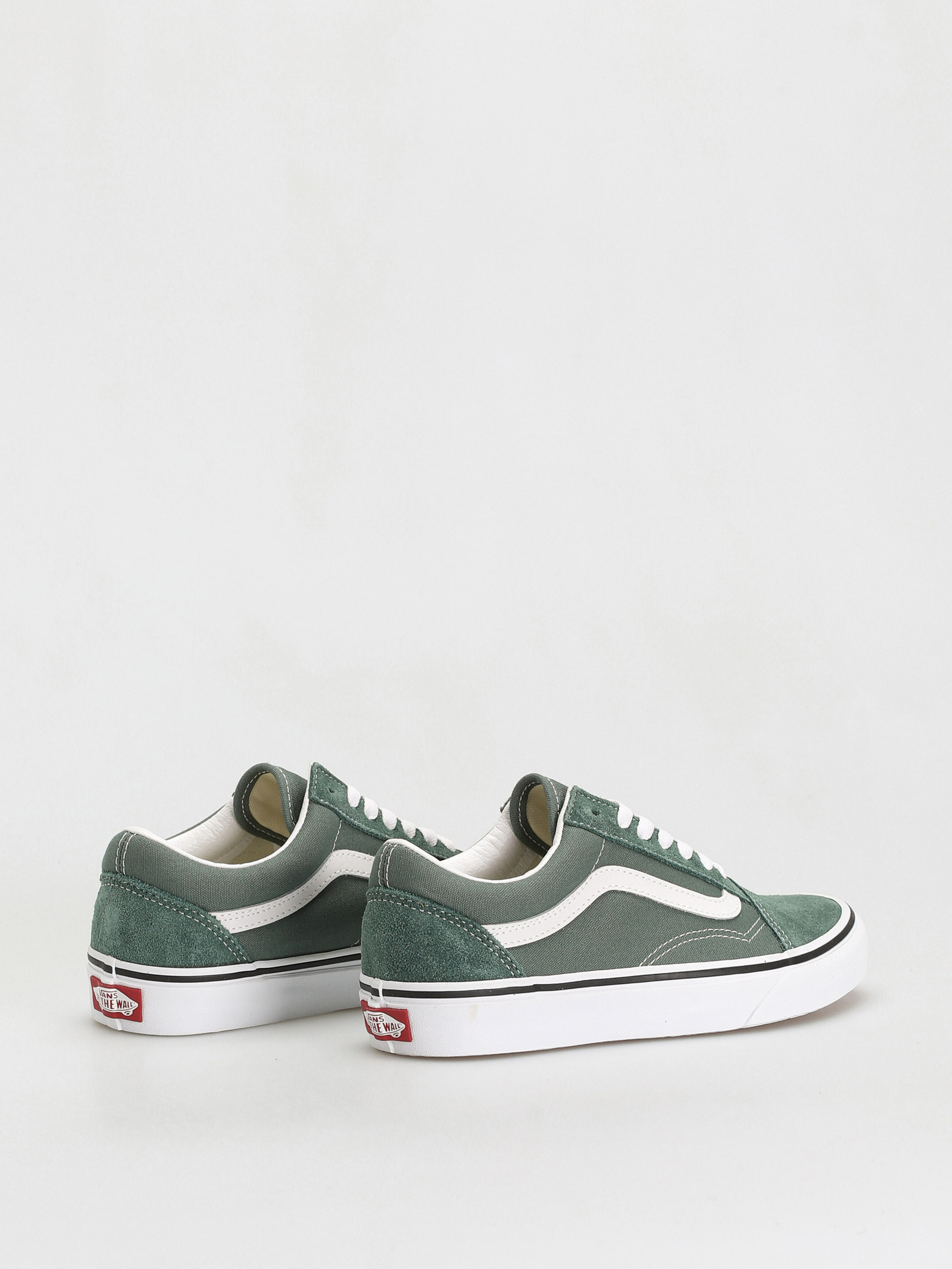 Vans Old Skool Shoes (color theory duck green)