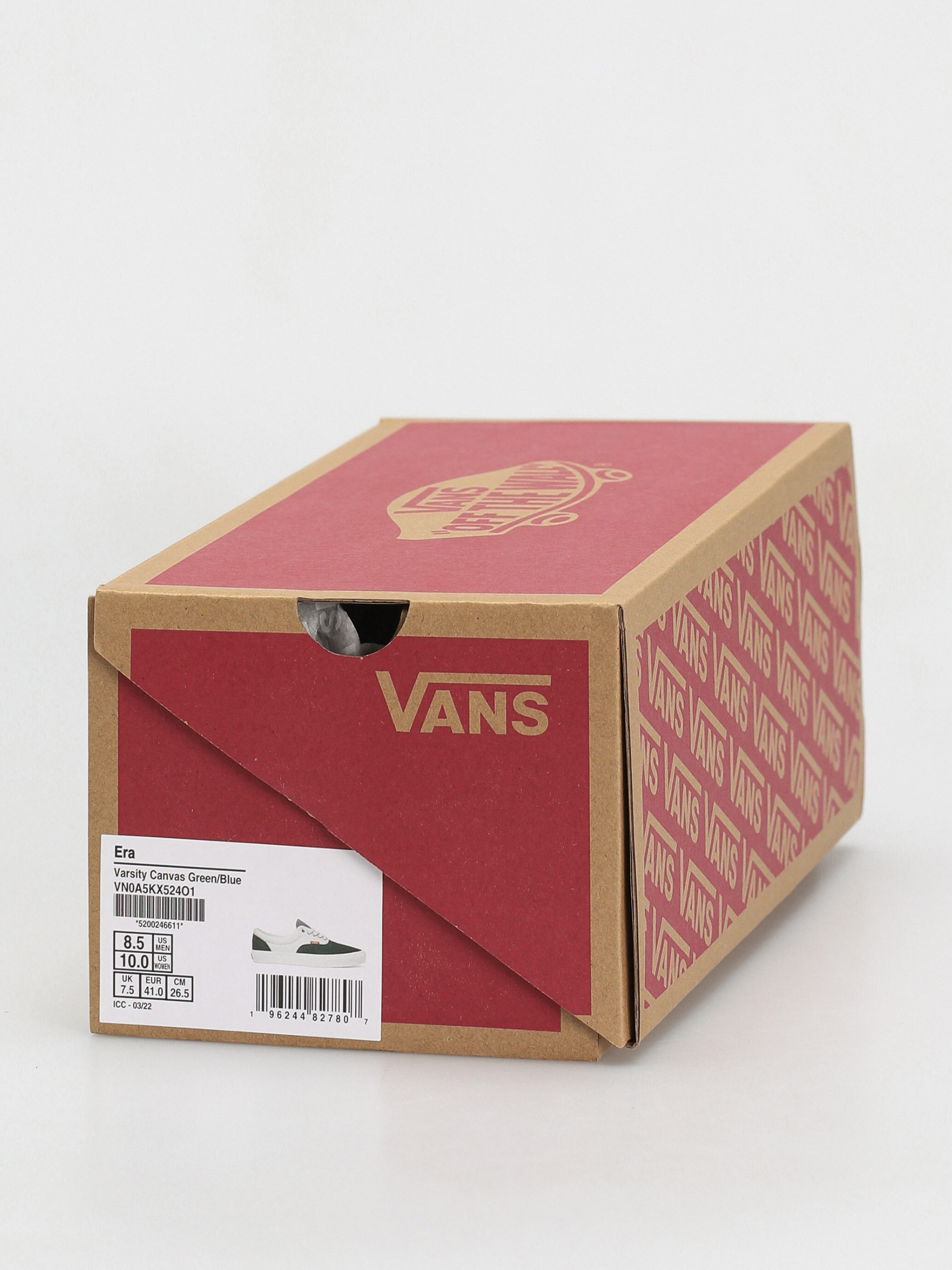 Vans Era Shoes (varsity canvas green/blue)