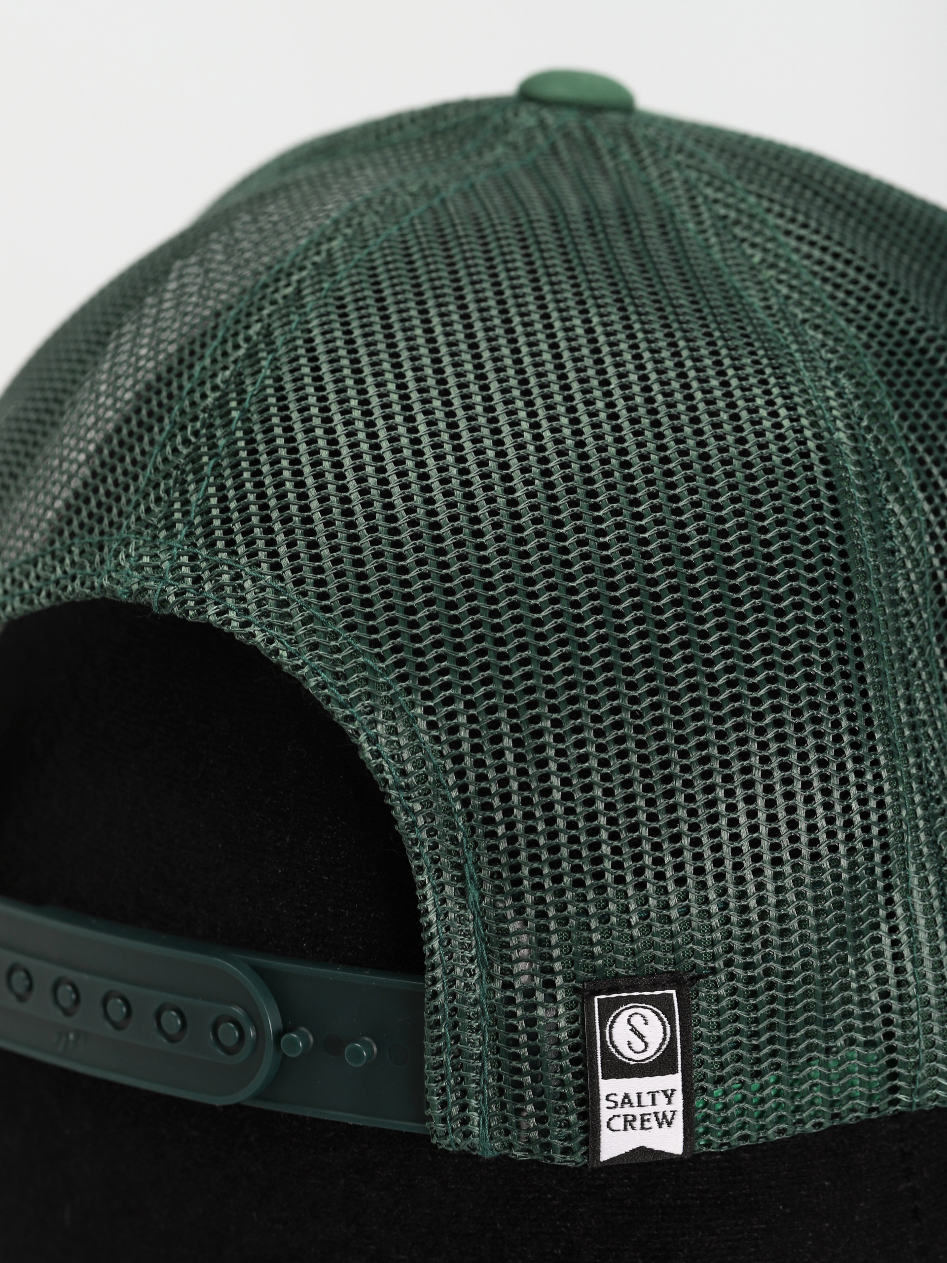 Salty Crew Striper Retro Trucker Cap (green)