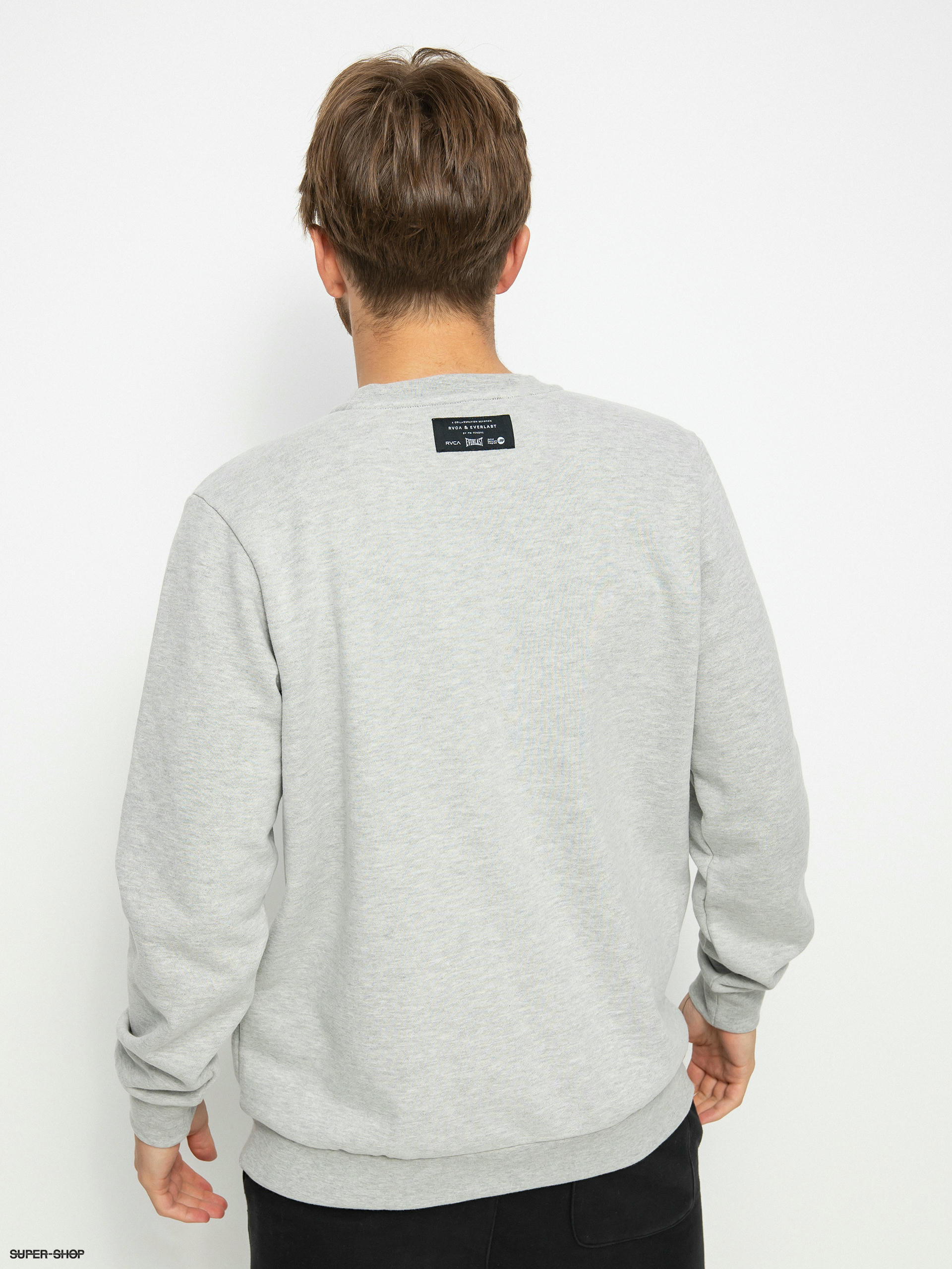 RVCA Everlast HD Sweatshirt (heather grey)