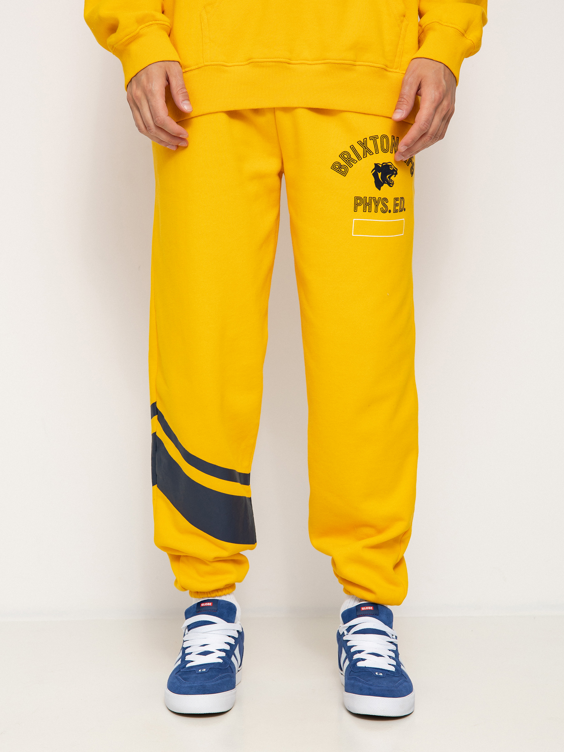 Brixton Phys. Ed. Sweatpant Hose (citrus)