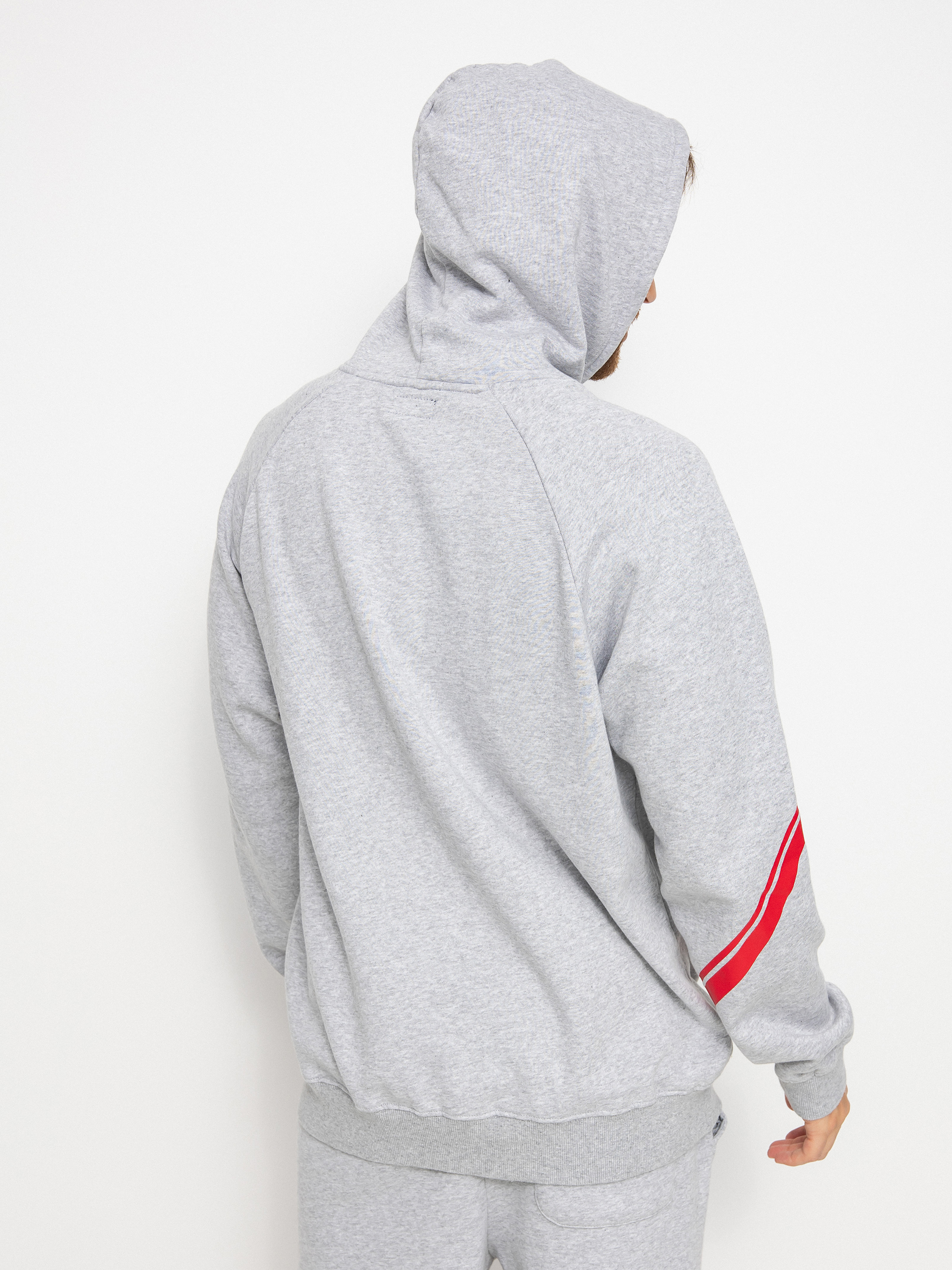 Brixton Phys. Ed. Raglan HD Hoodie (heather grey)