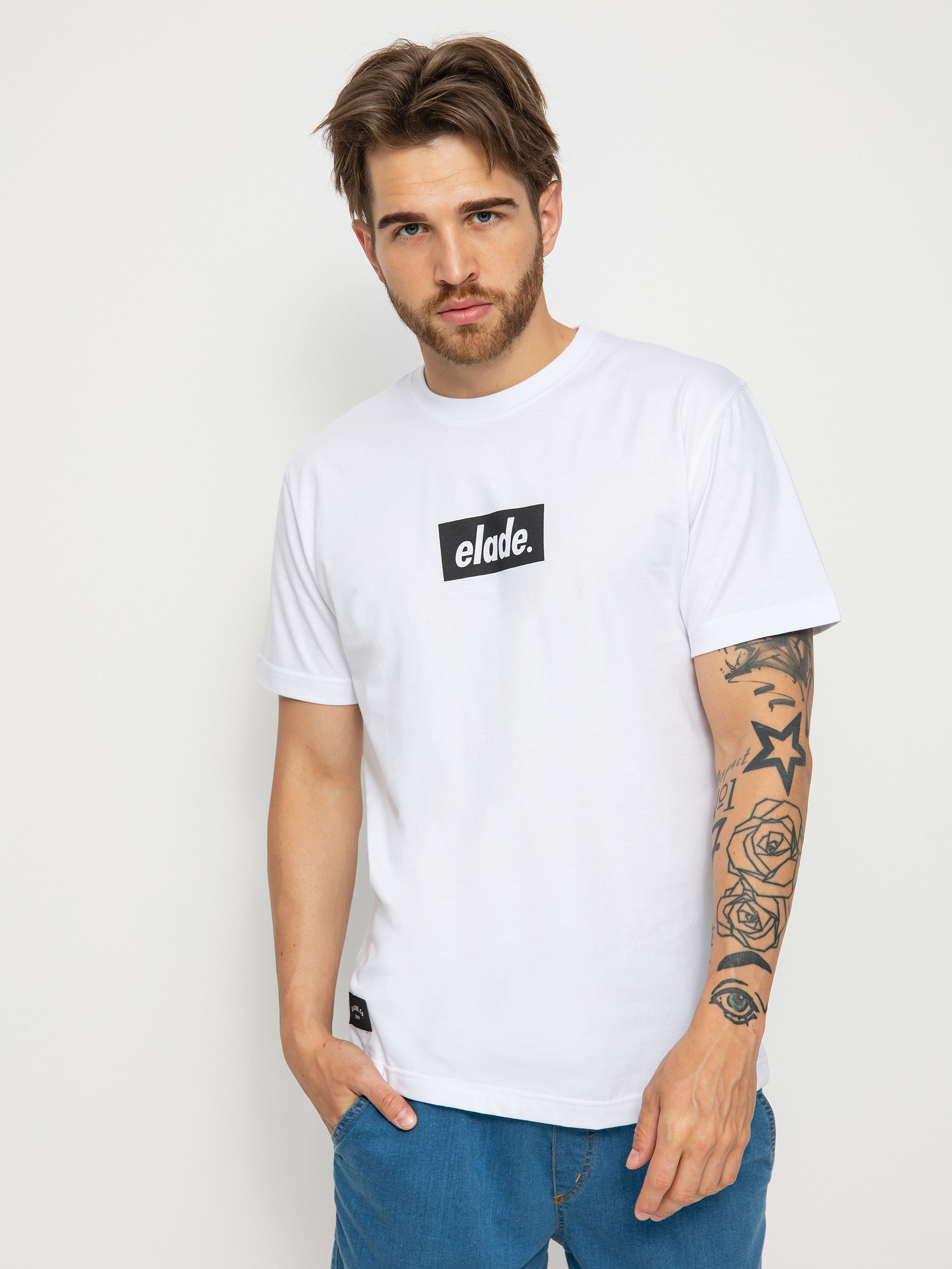 Elade Elade Box Logo T-shirt - white (white)