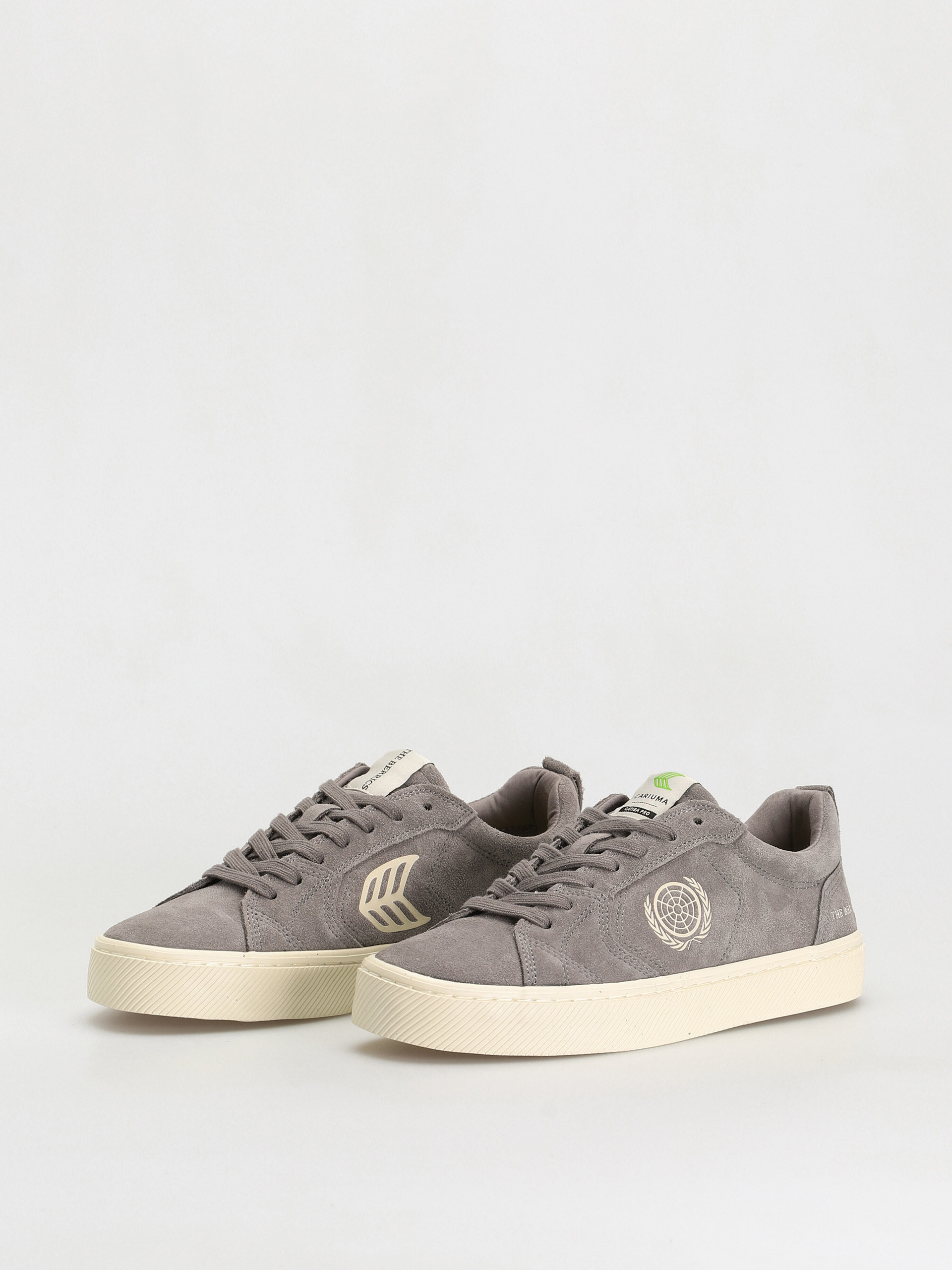 Cariuma Catiba Pro Berrics Shoes (charcoal grey suede)