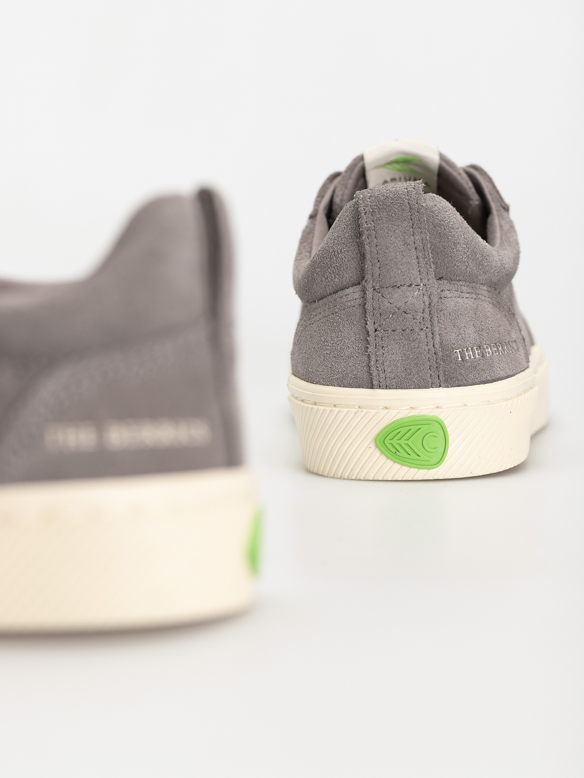 Cariuma Catiba Pro Berrics Shoes (charcoal grey suede)