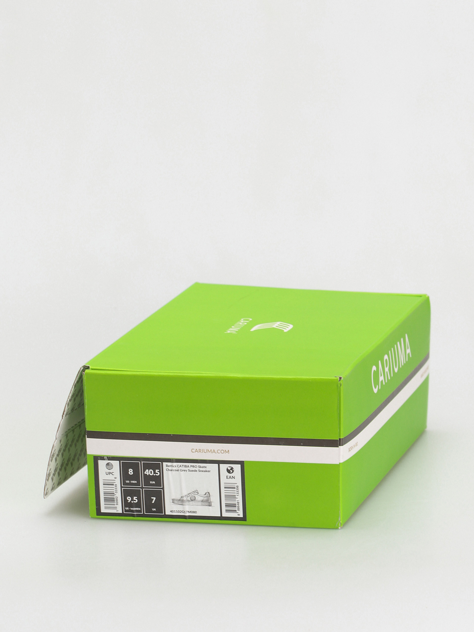Cariuma Catiba Pro Berrics Shoes (charcoal grey suede)