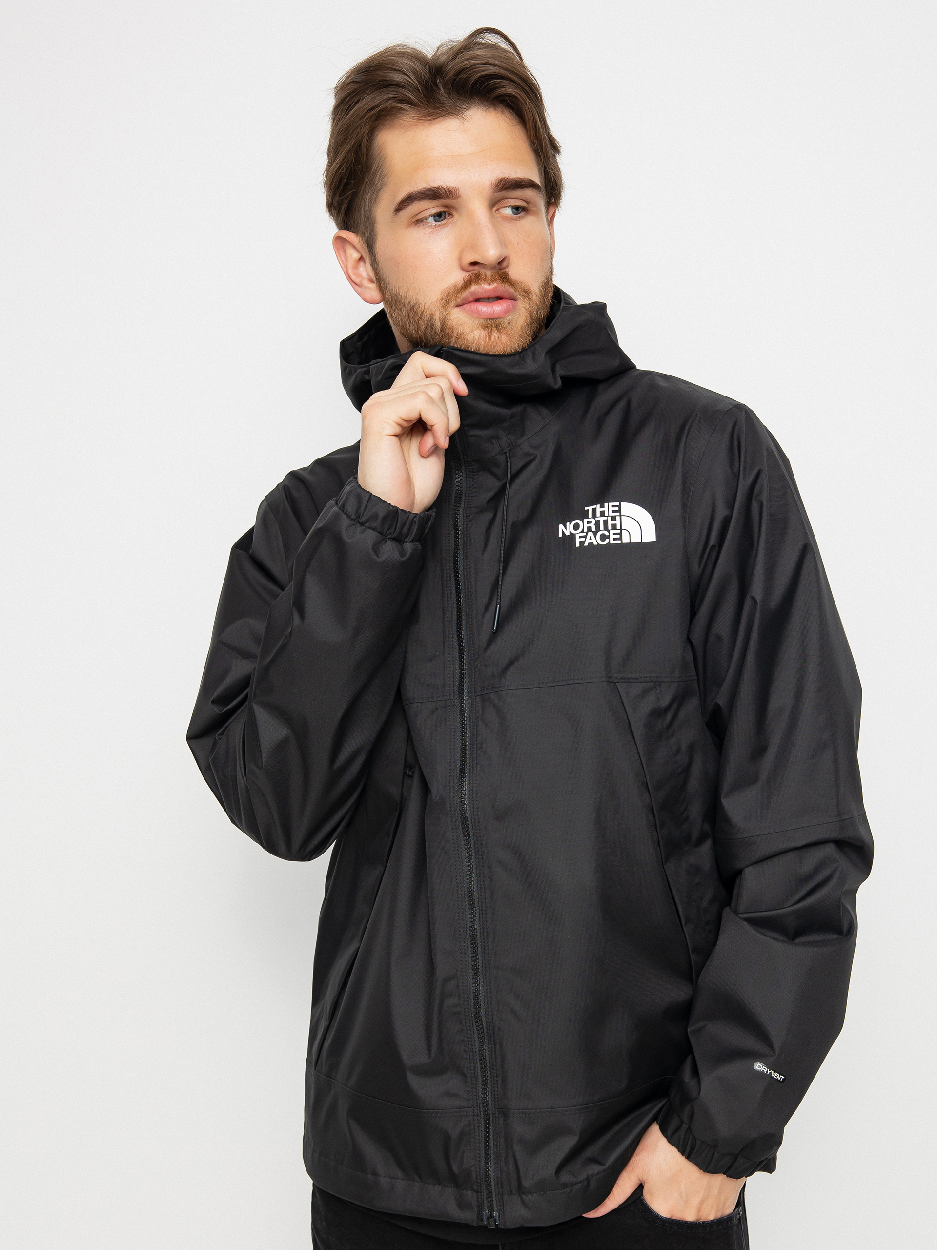 Black north face mountain jacket online