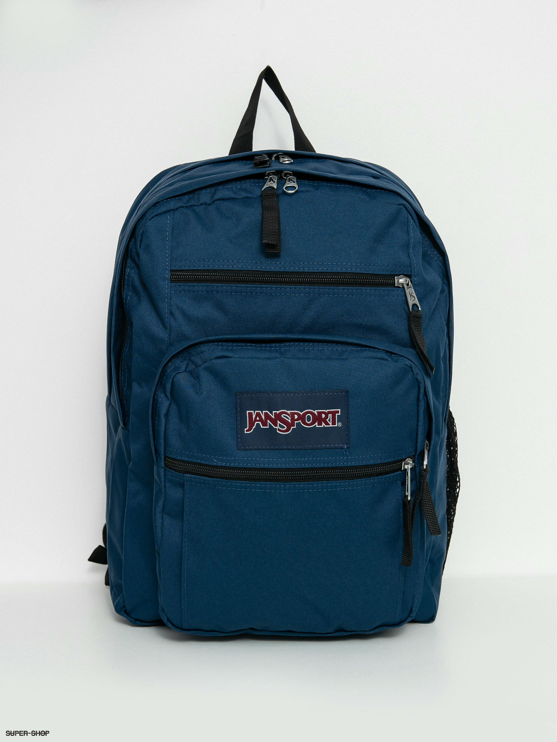 JanSport Big Student Backpack navy blue navy