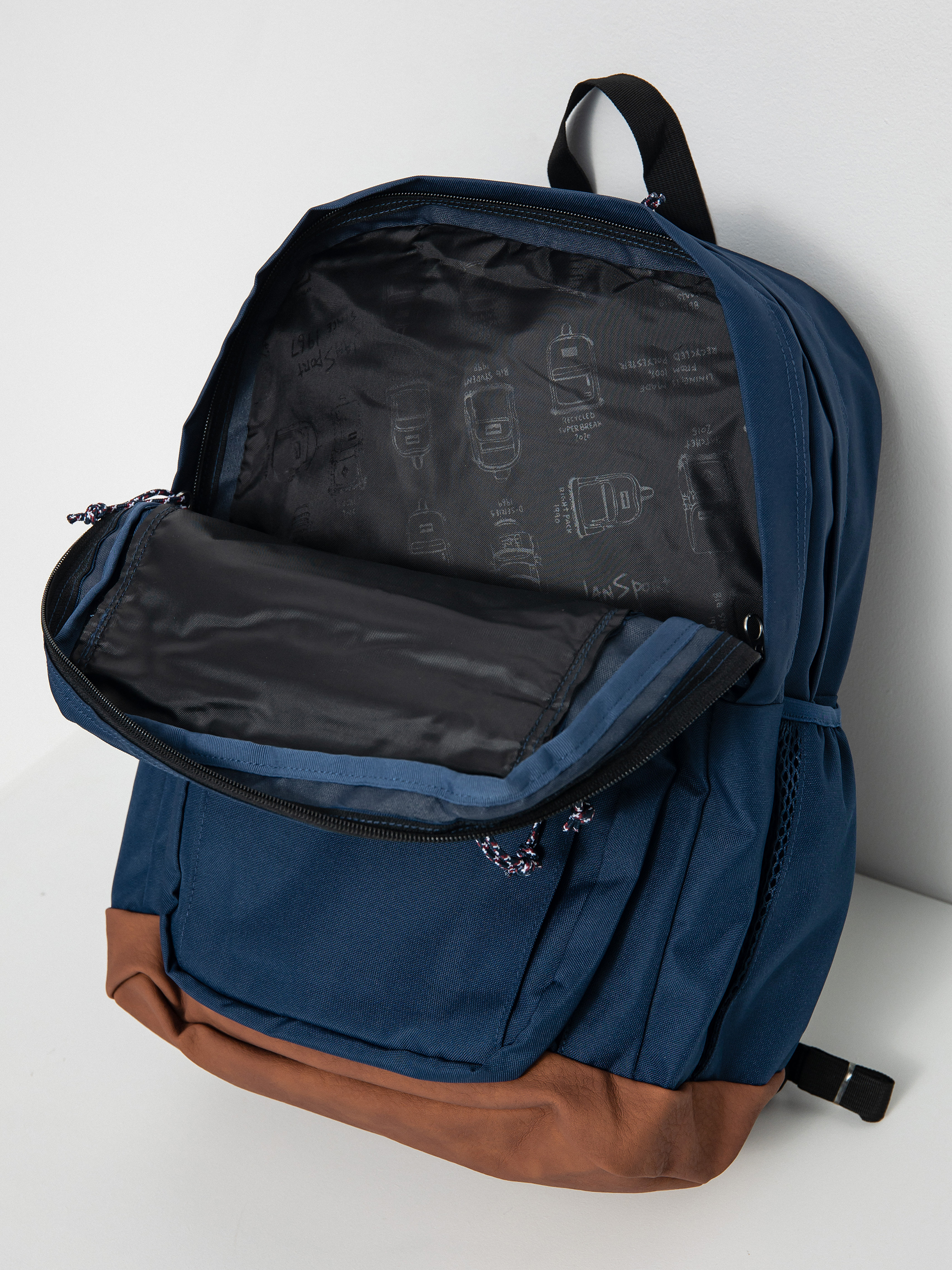 Zaino JanSport Cool Student Navy 34L - Comparto PortaLaptop, Blu