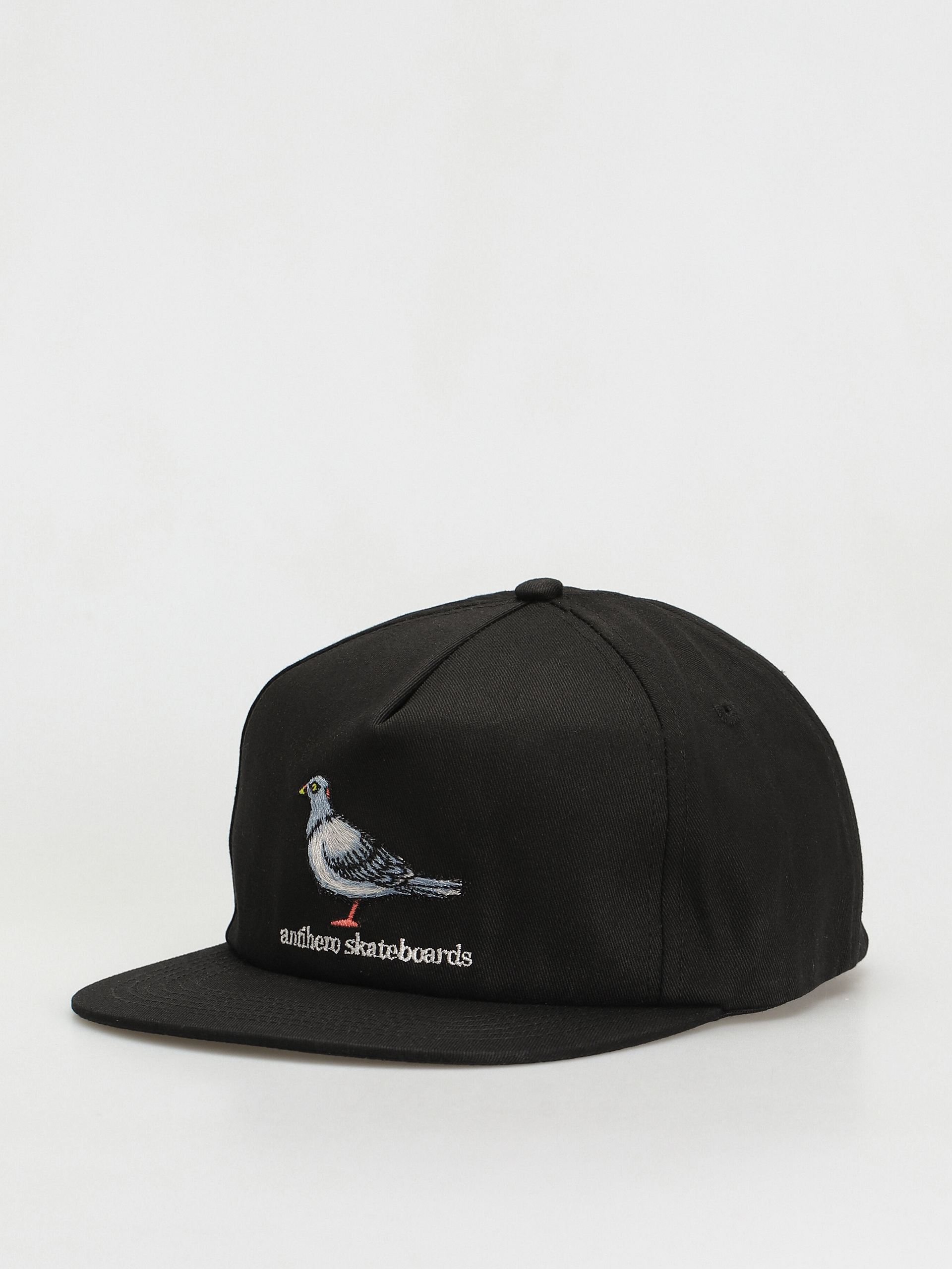 Antihero Adj Lil Pigeon Snapback Cap - black (black) Antihero Adj Lil Pigeon Snapback Cap - black (black)