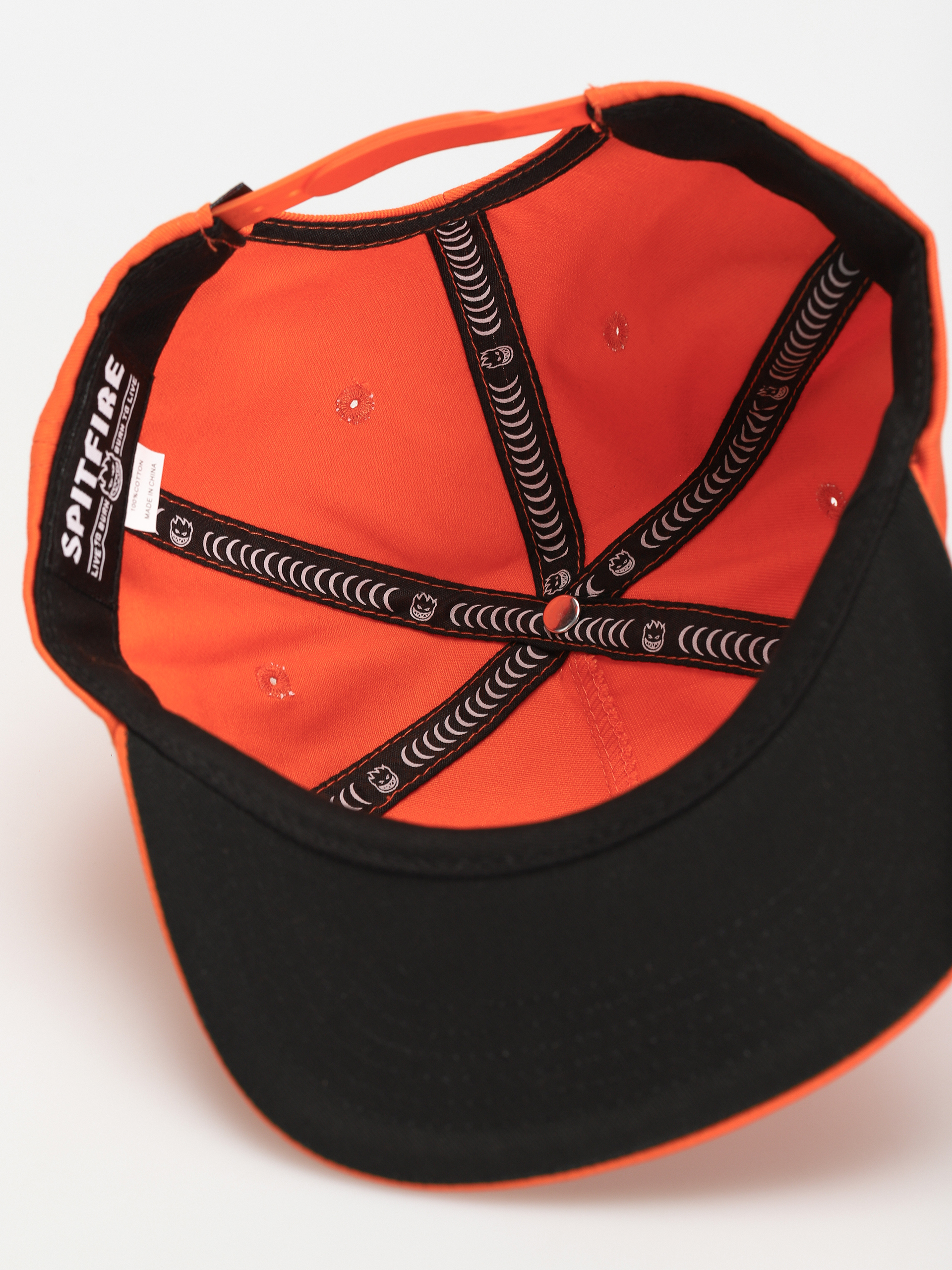 Spitfire Adj Clssc 87 Swl Snapback Cap (orange/red)