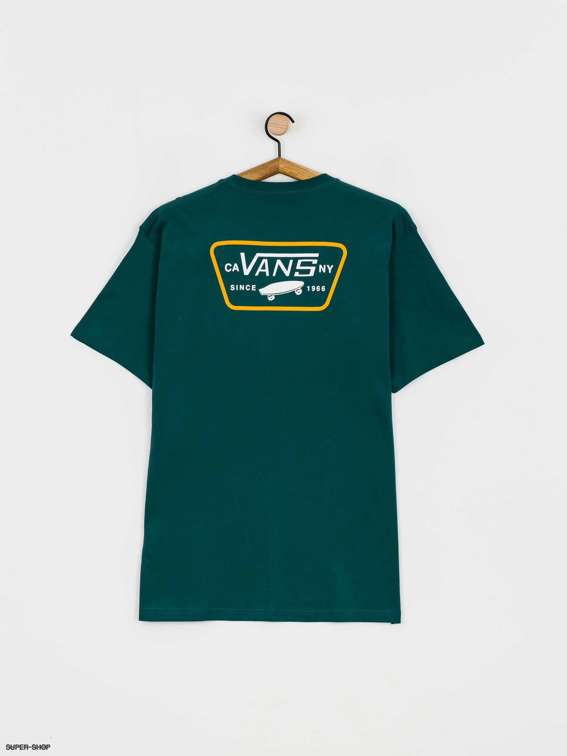 Vans Full Patch Back T-shirt (deep teal/white)