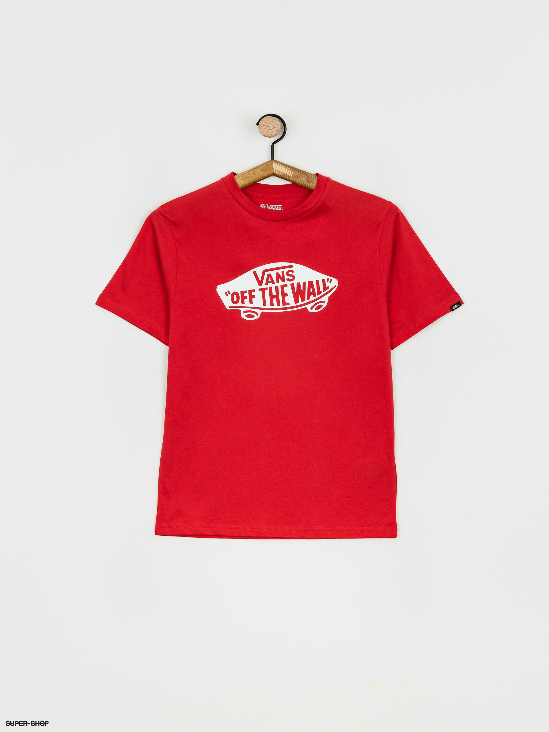 vans red tee