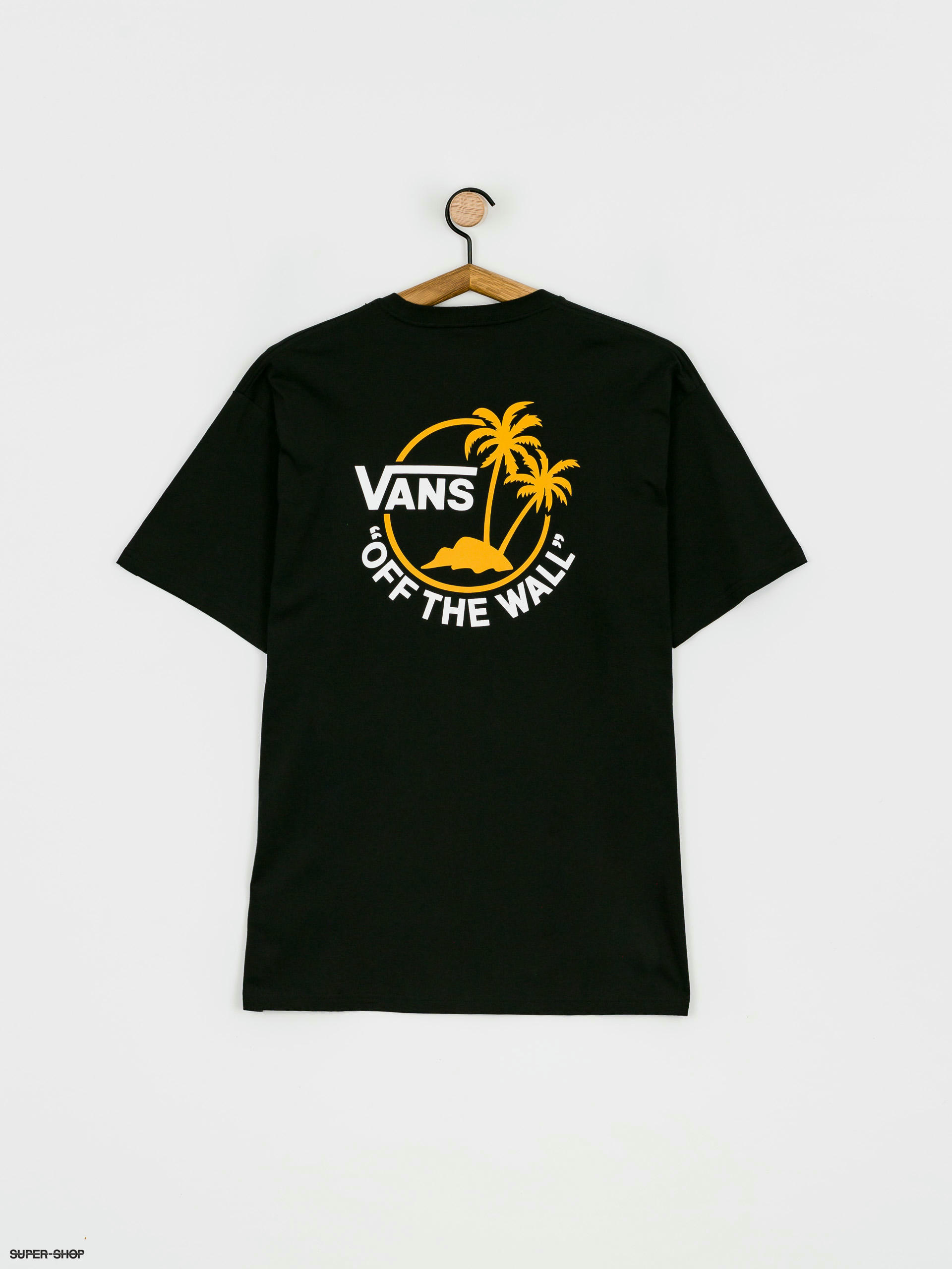 yellow and black vans shirt