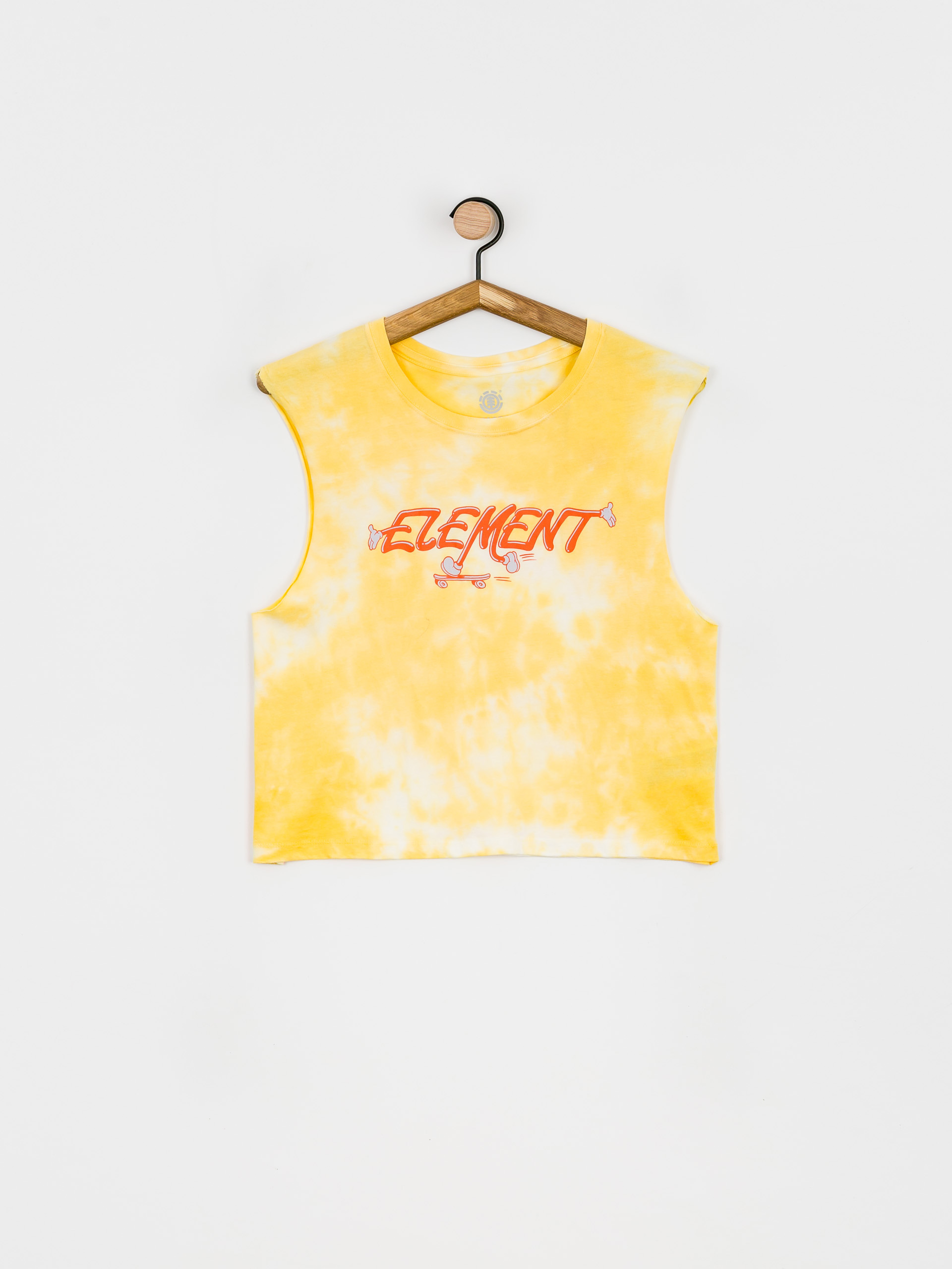 Element Koszulka Skateman Muscle T-shirt Wmn (cream gold tie)