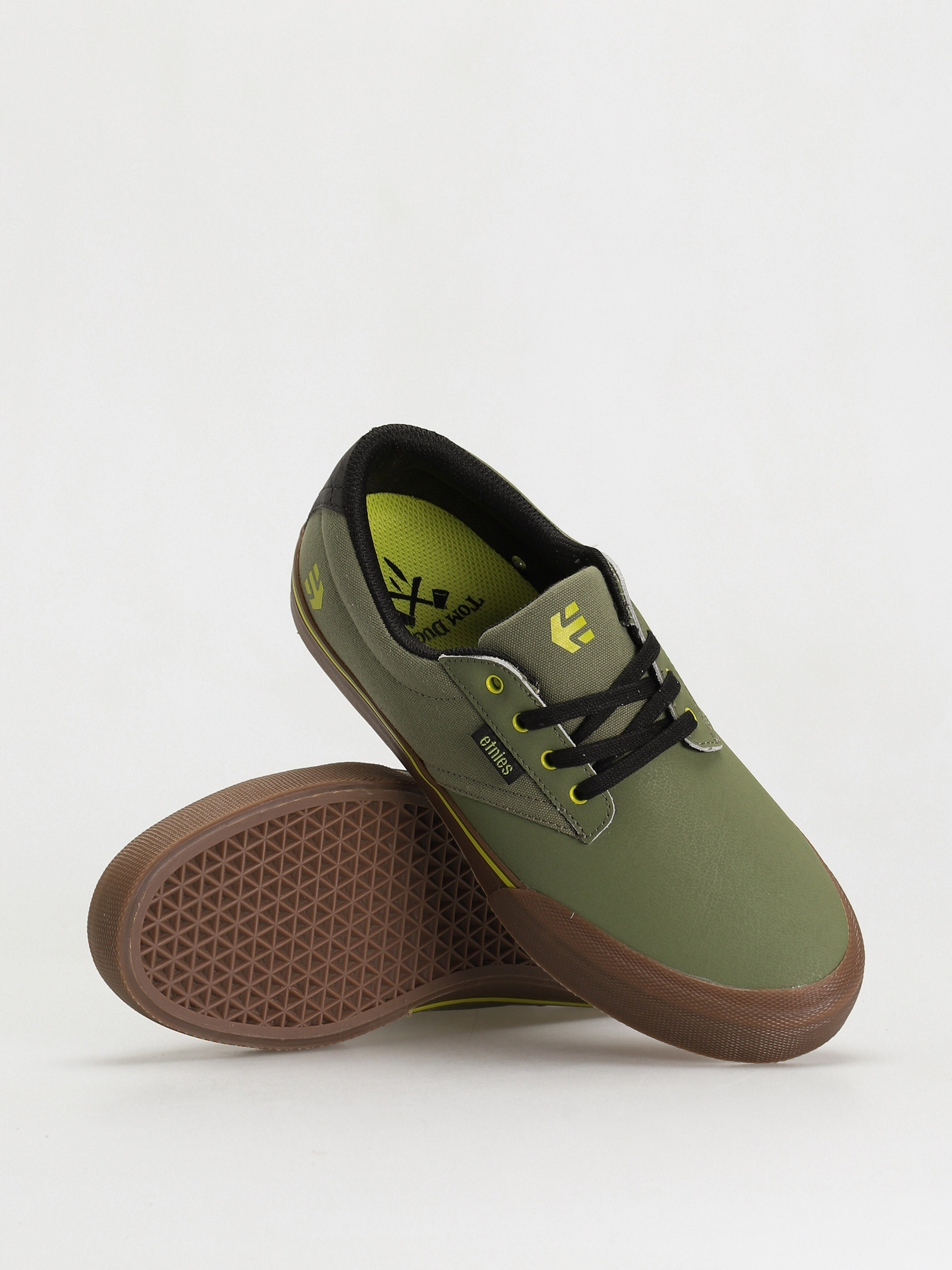 Etnies Jameson Vulc Bmx Shoes (green/gum)
