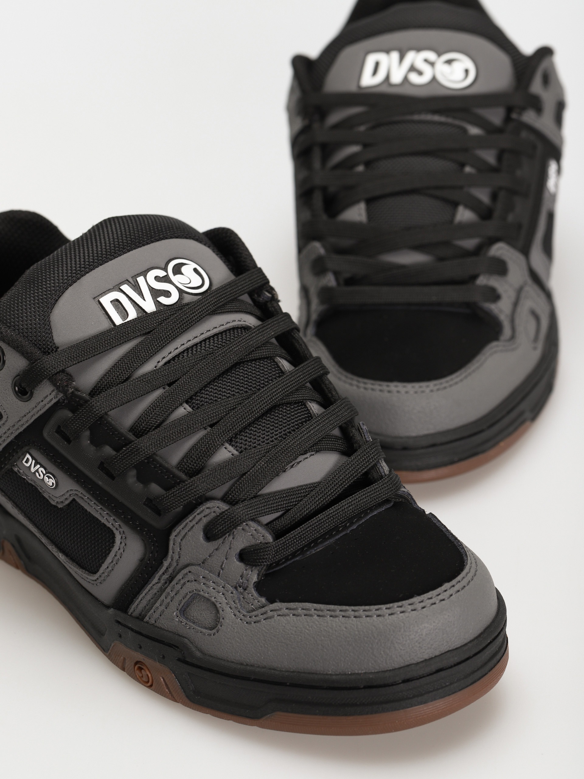 DVS Comanche Shoes (charcoal black white nubuck)